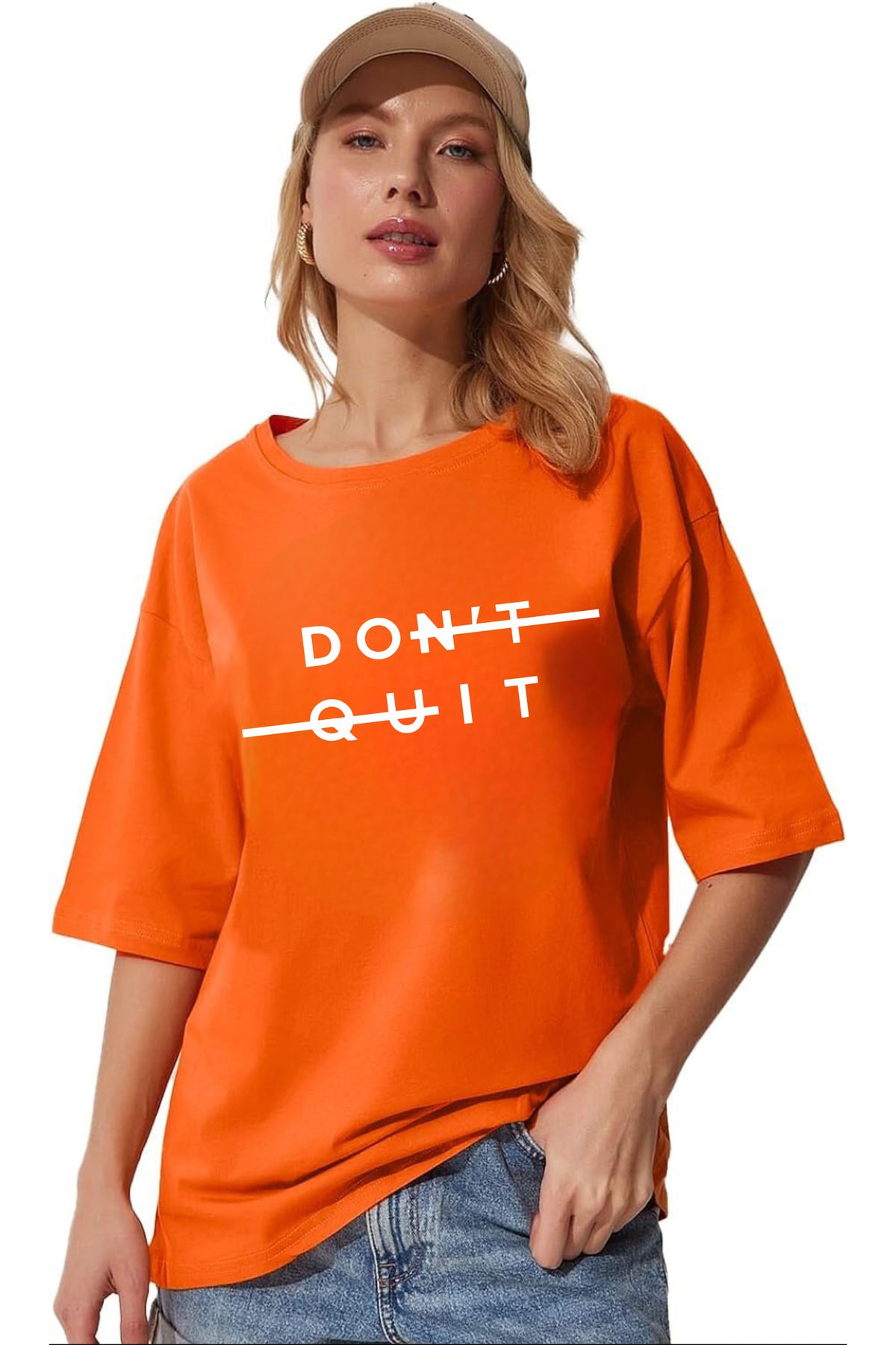 Dont Quit Printed Tshirt