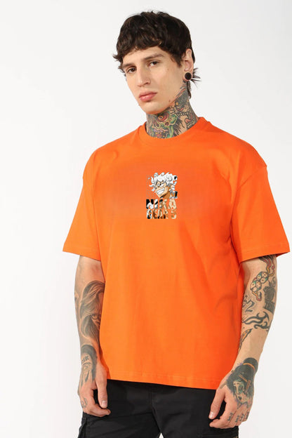 Anime Printed Oversize Tshirt