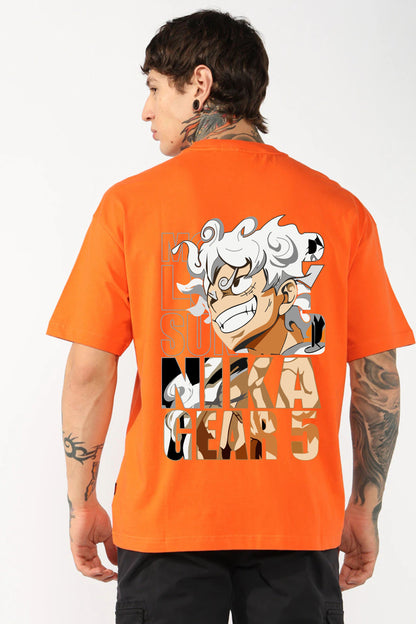 Anime Printed Oversize Tshirt