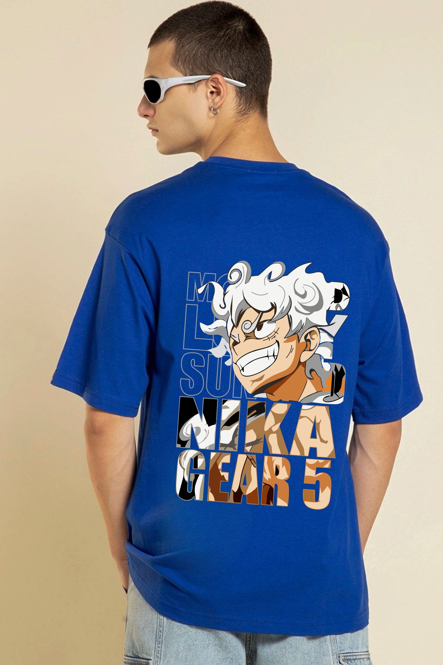 Anime Printed Oversize Tshirt