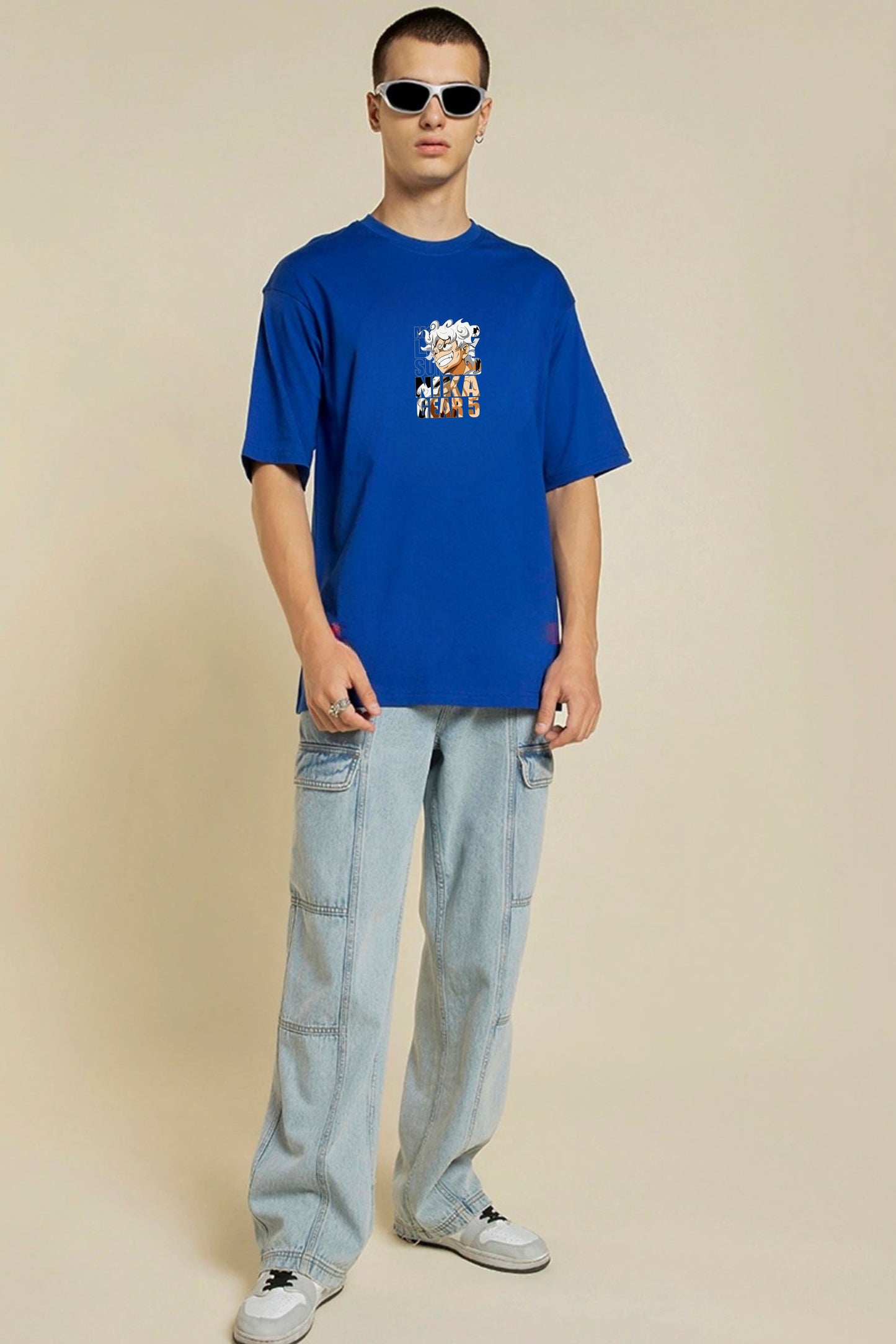 Anime Printed Oversize Tshirt