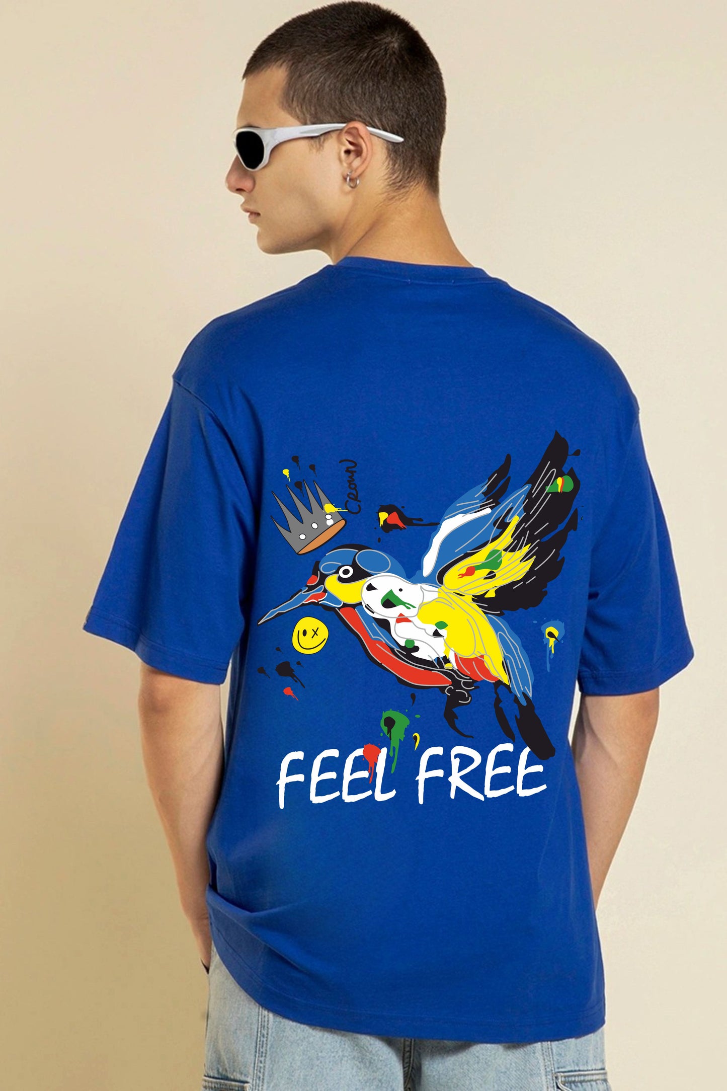 Feel Free Oversize T-shirt for men
