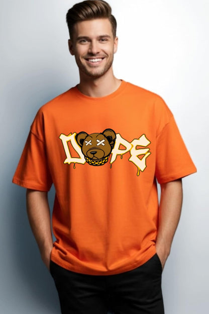 Dope teddy men oversized T-shirt