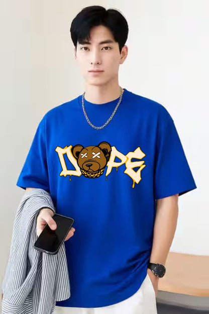 Dope teddy men oversized T-shirt