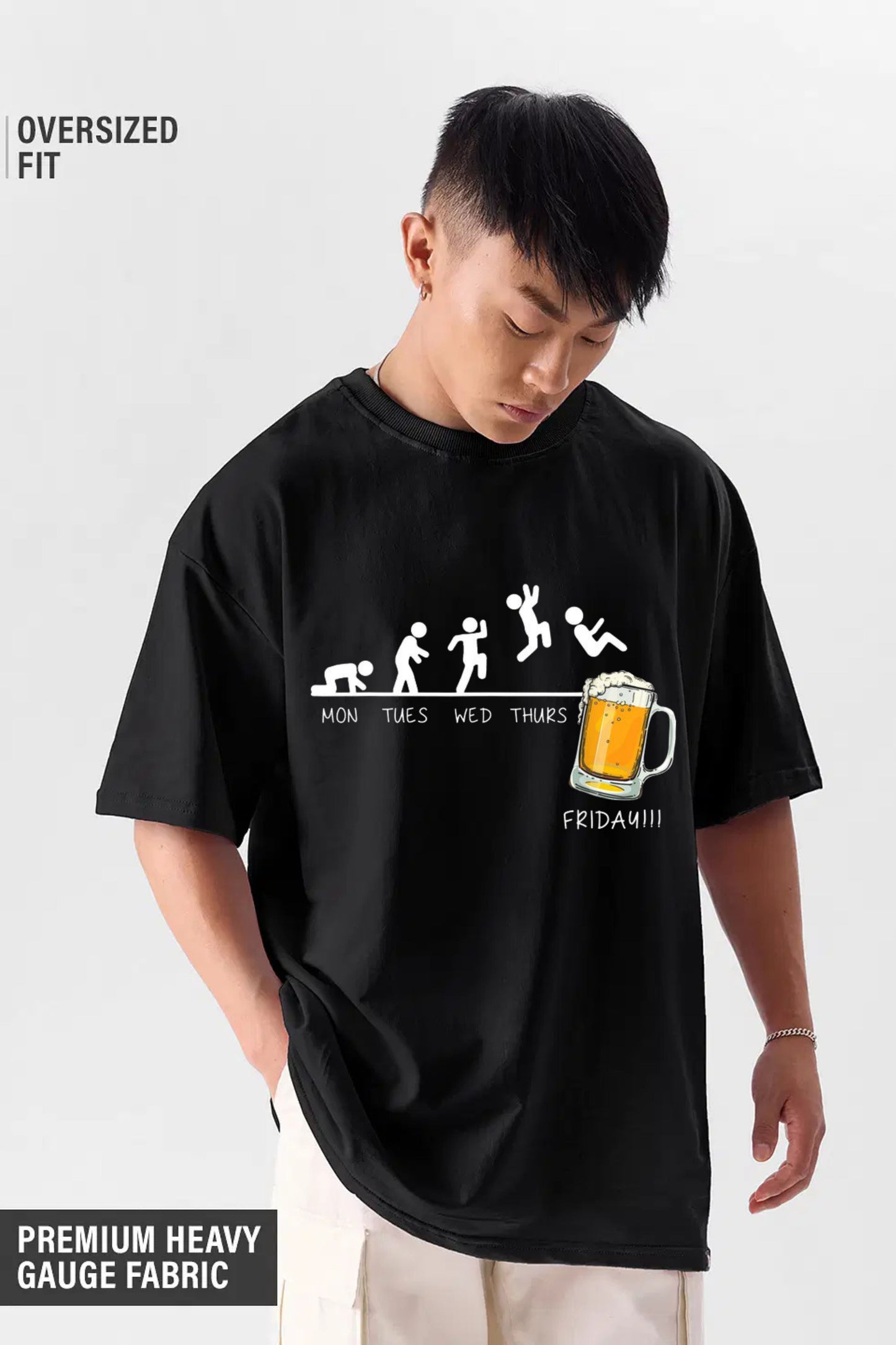 Chill Mode On Oversize Tee