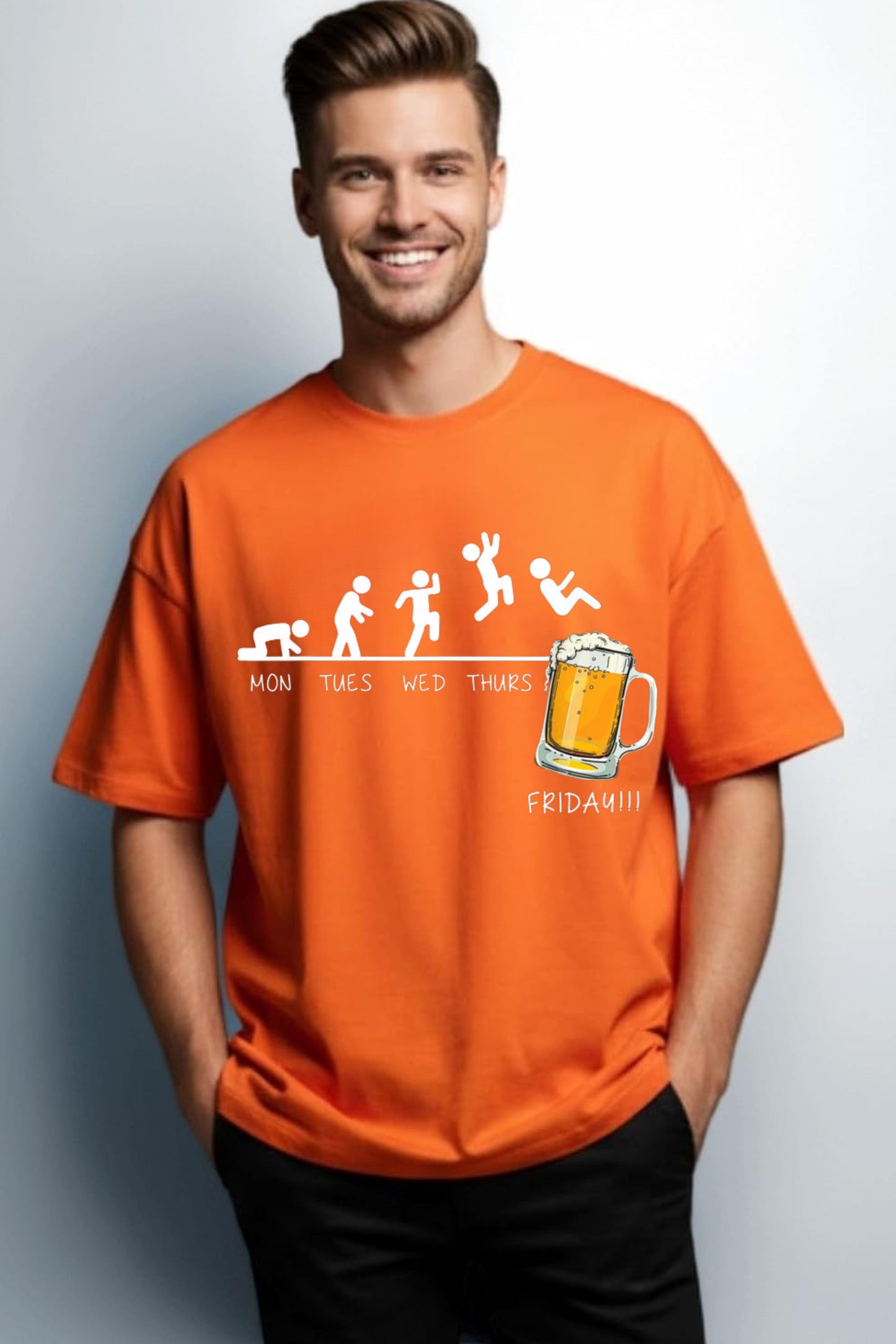 Chill Mode On Oversize Tee