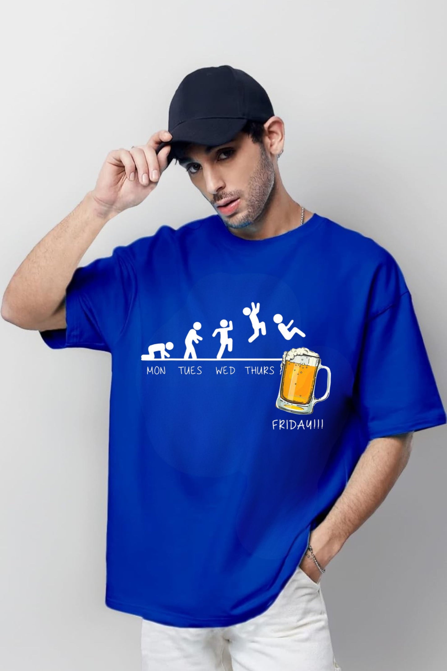 Chill Mode On Oversize Tee