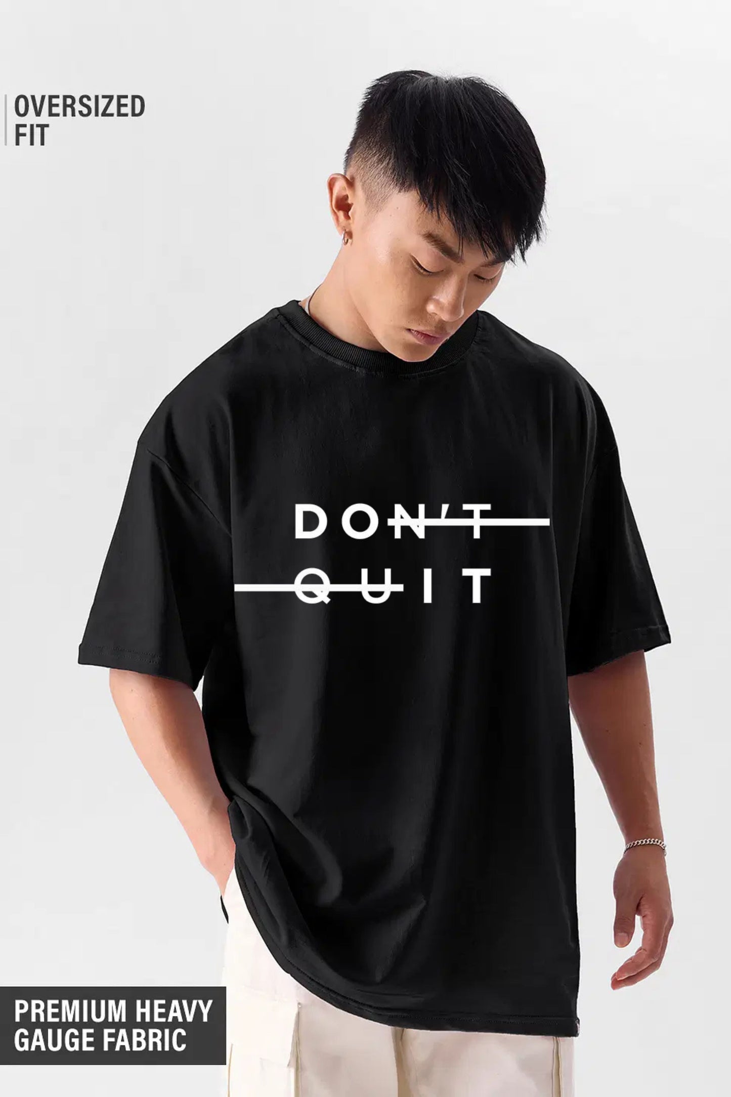 Dont Quit Oversize Tee