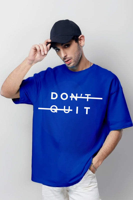 Dont Quit Oversize Tee