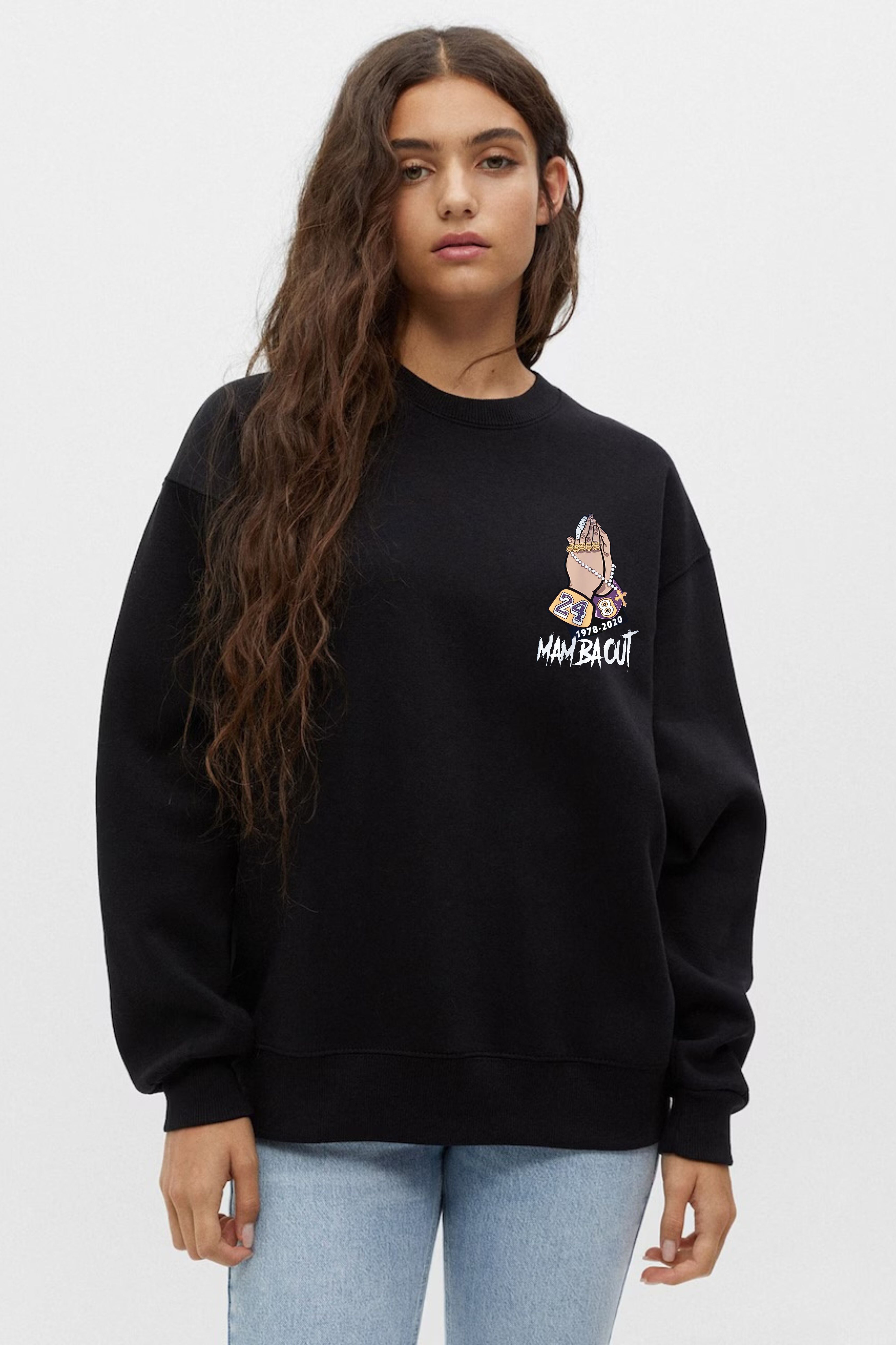 Mambaout printed oversize sweatshirt