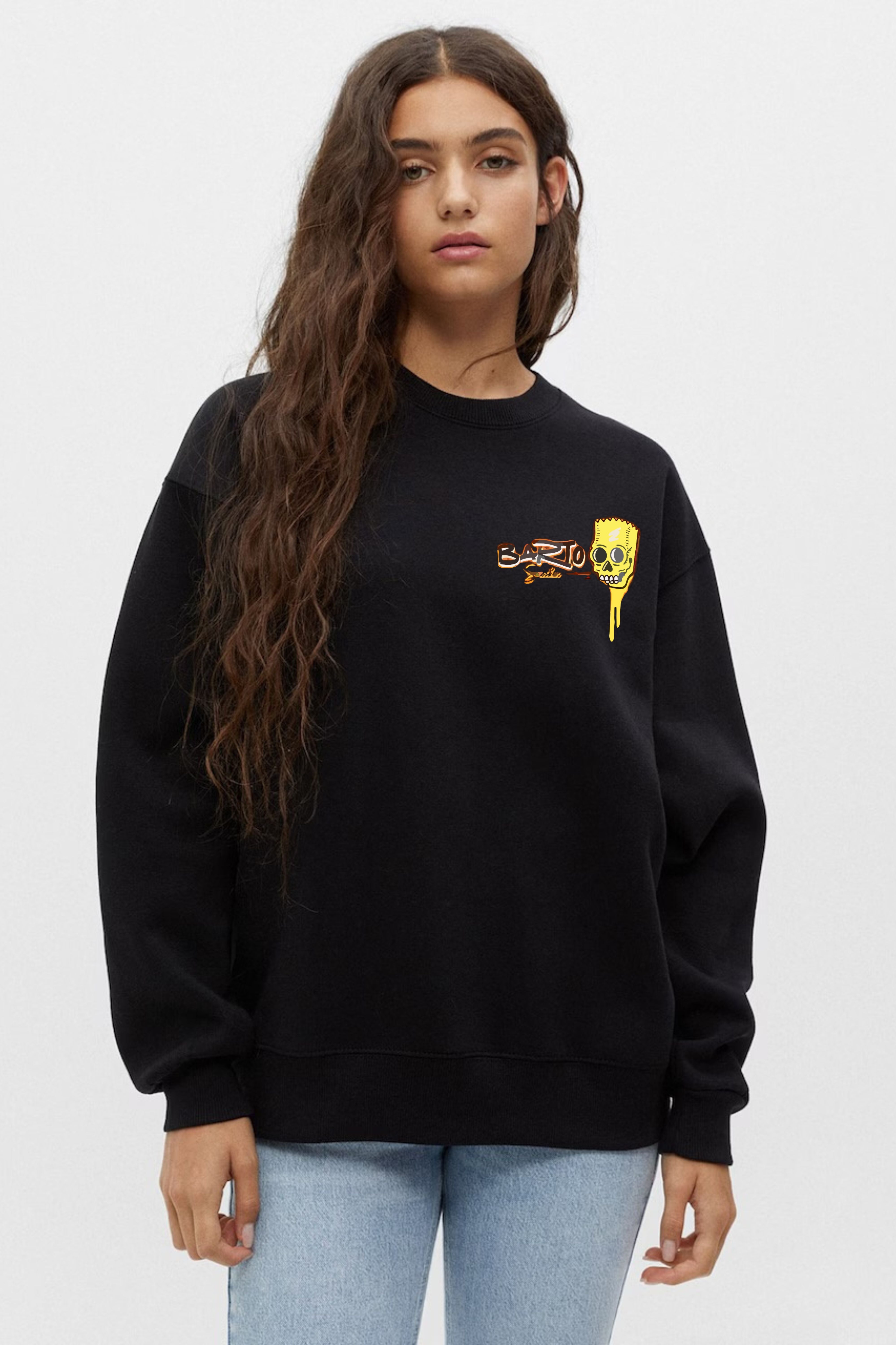 Barto printed oversize sweatshirt