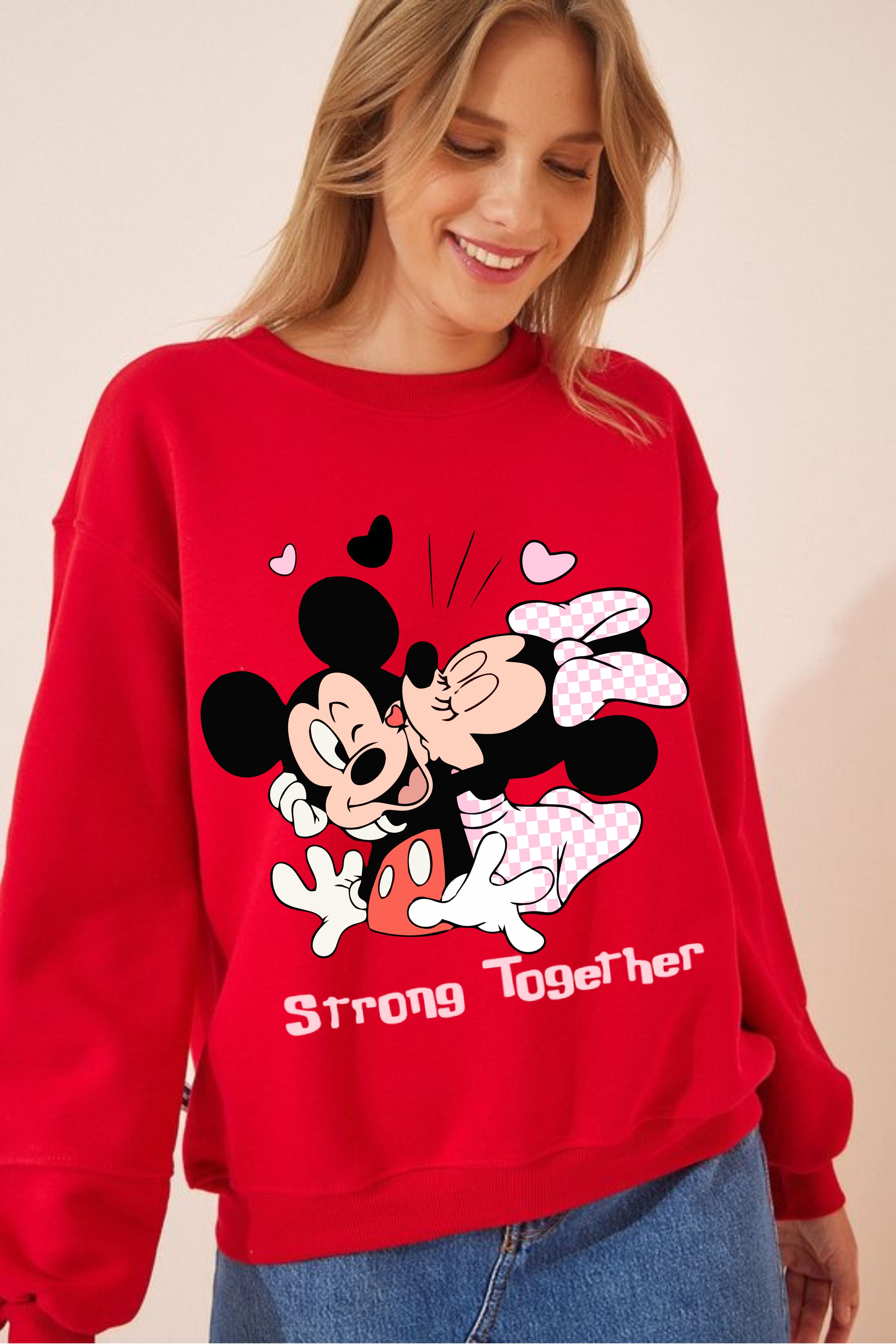 Mickey Together Oversize Sweatshirt