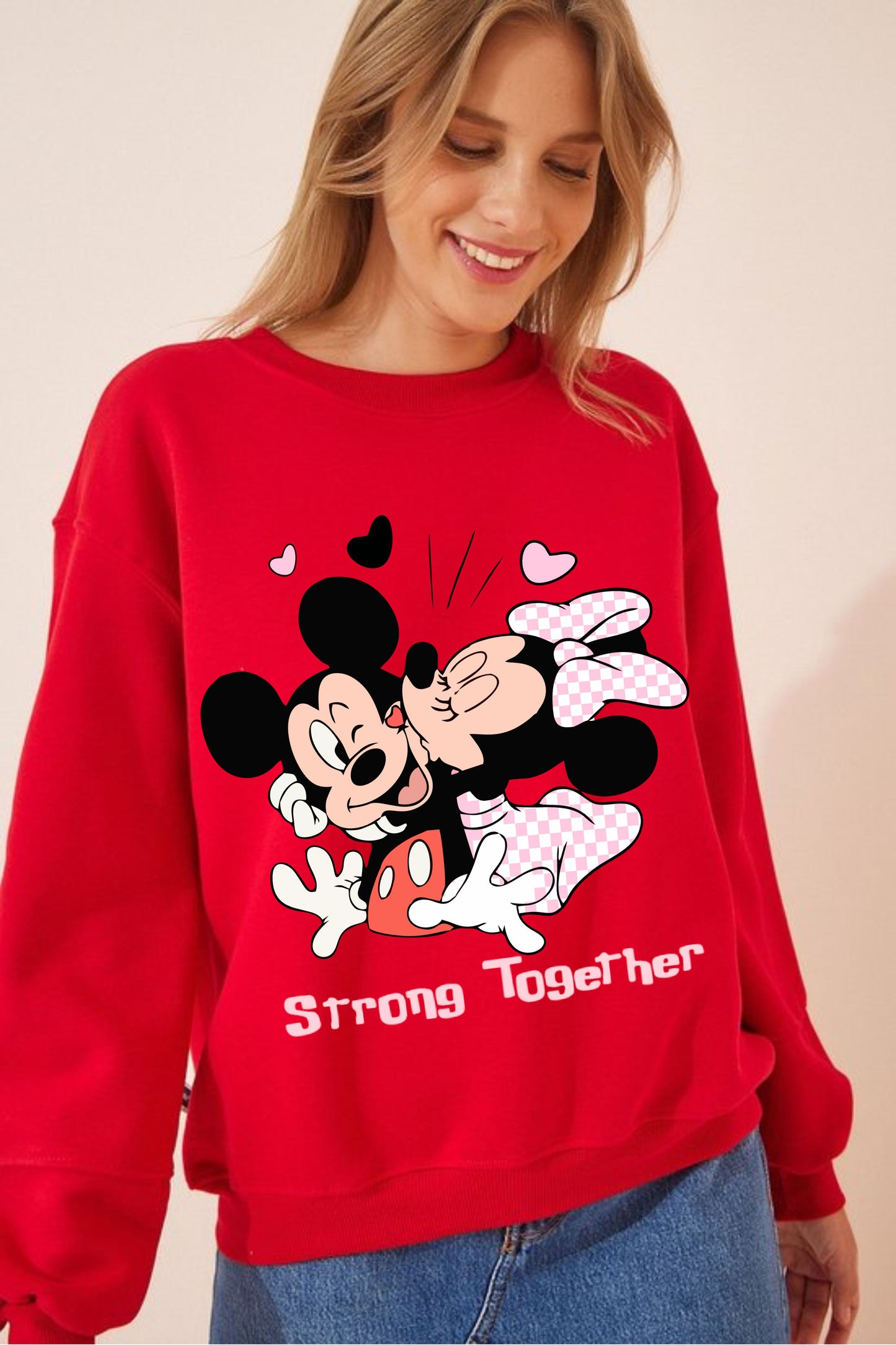 Mickey Together Oversize Sweatshirt