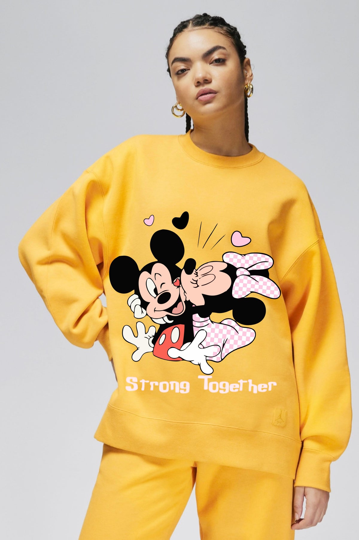 Mickey Together Oversize Sweatshirt