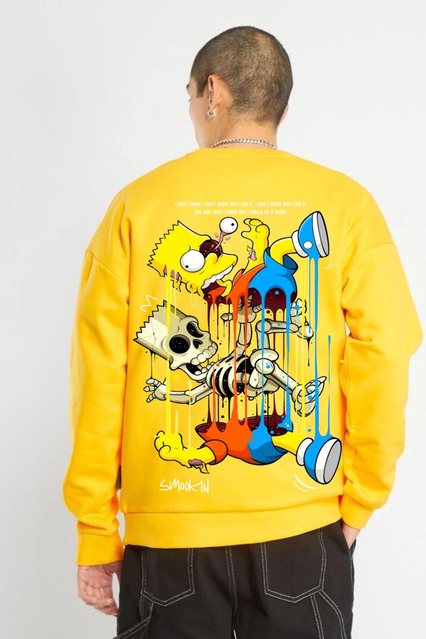 Barto printed oversize sweatshirt