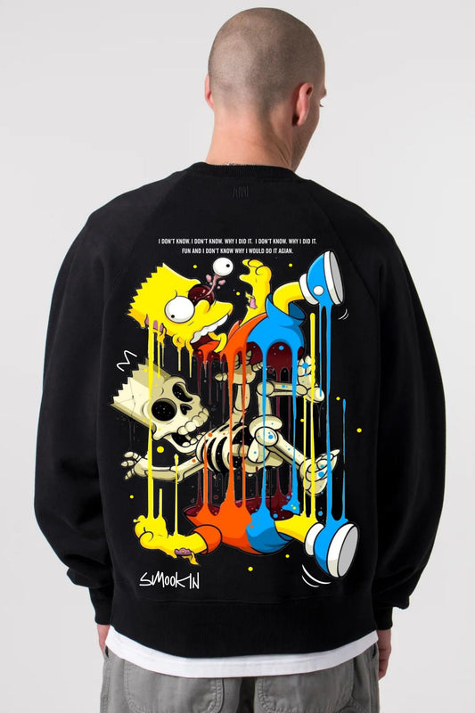 Barto printed oversize sweatshirt