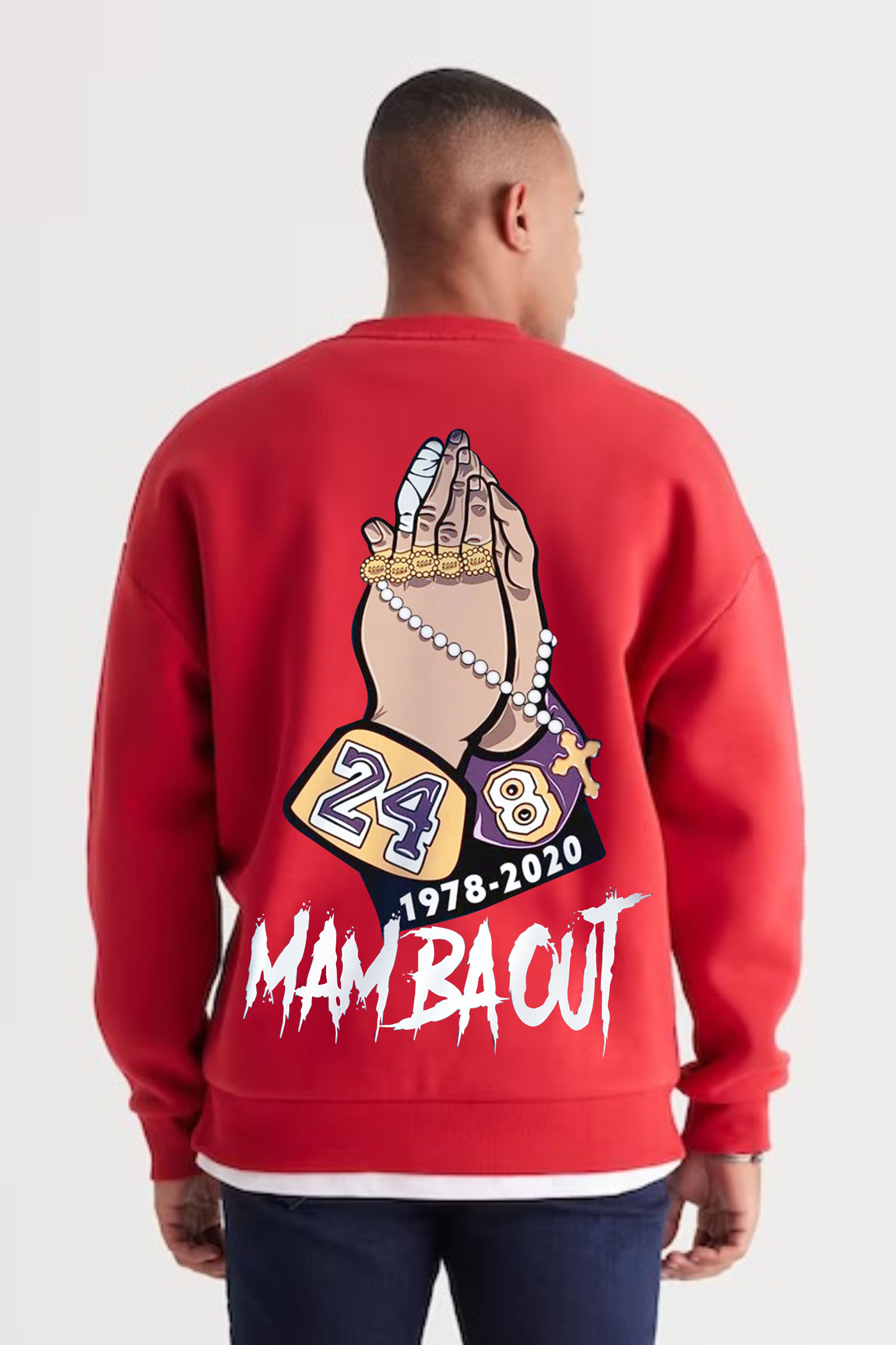 Mambaout printed oversize sweatshirt