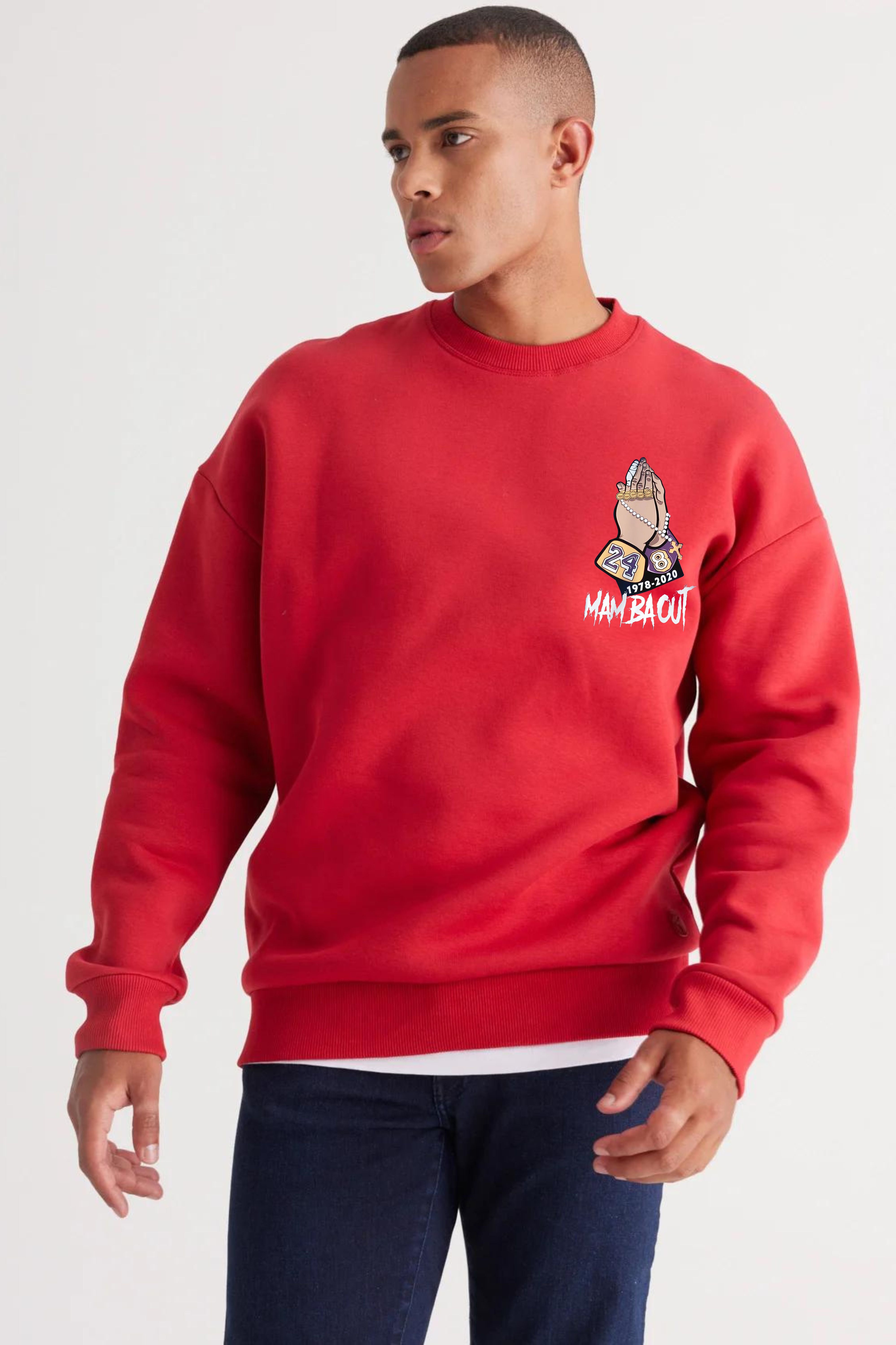 Mambaout printed oversize sweatshirt