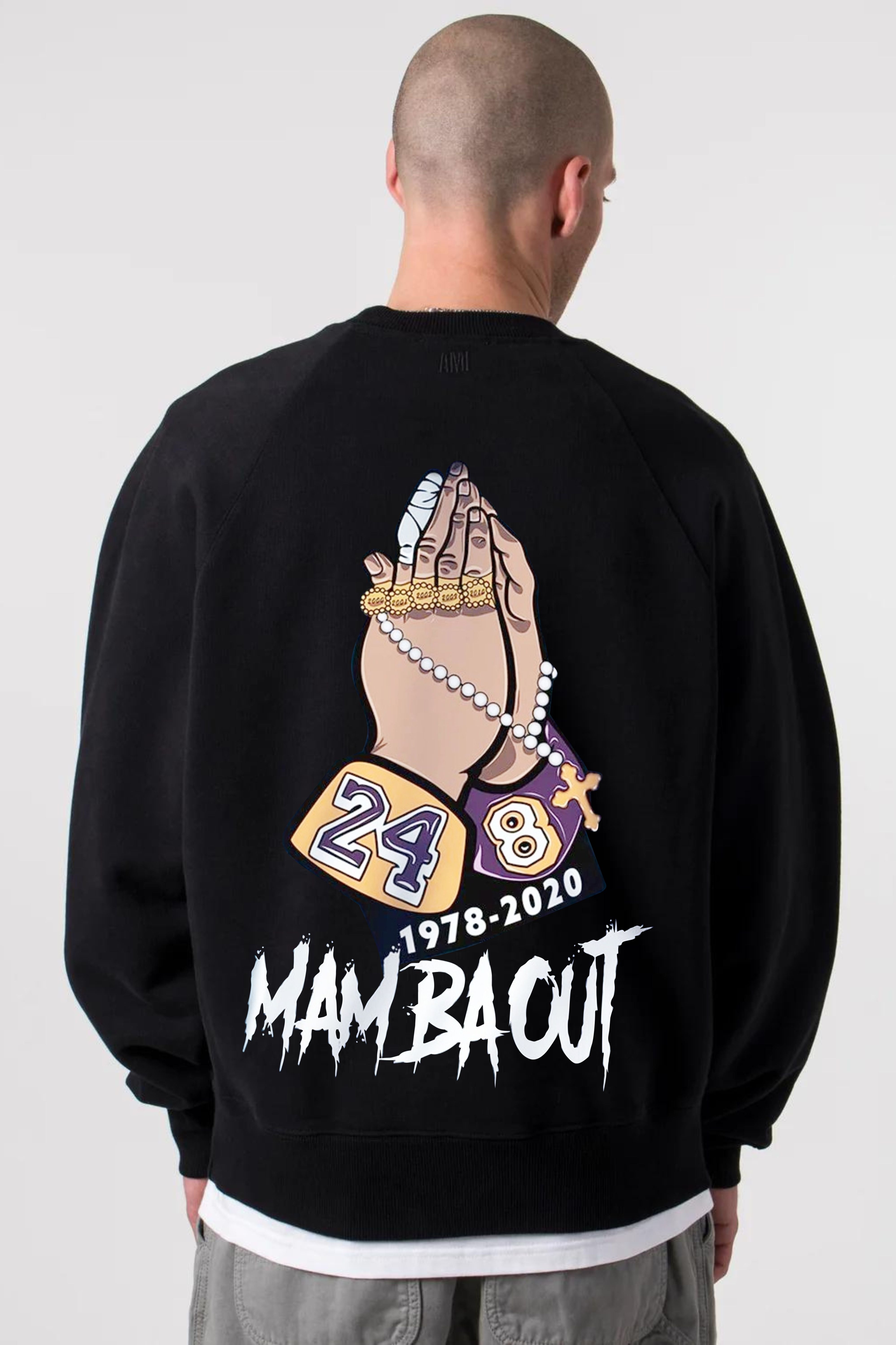 Toxic printed oversize sweatshirt
