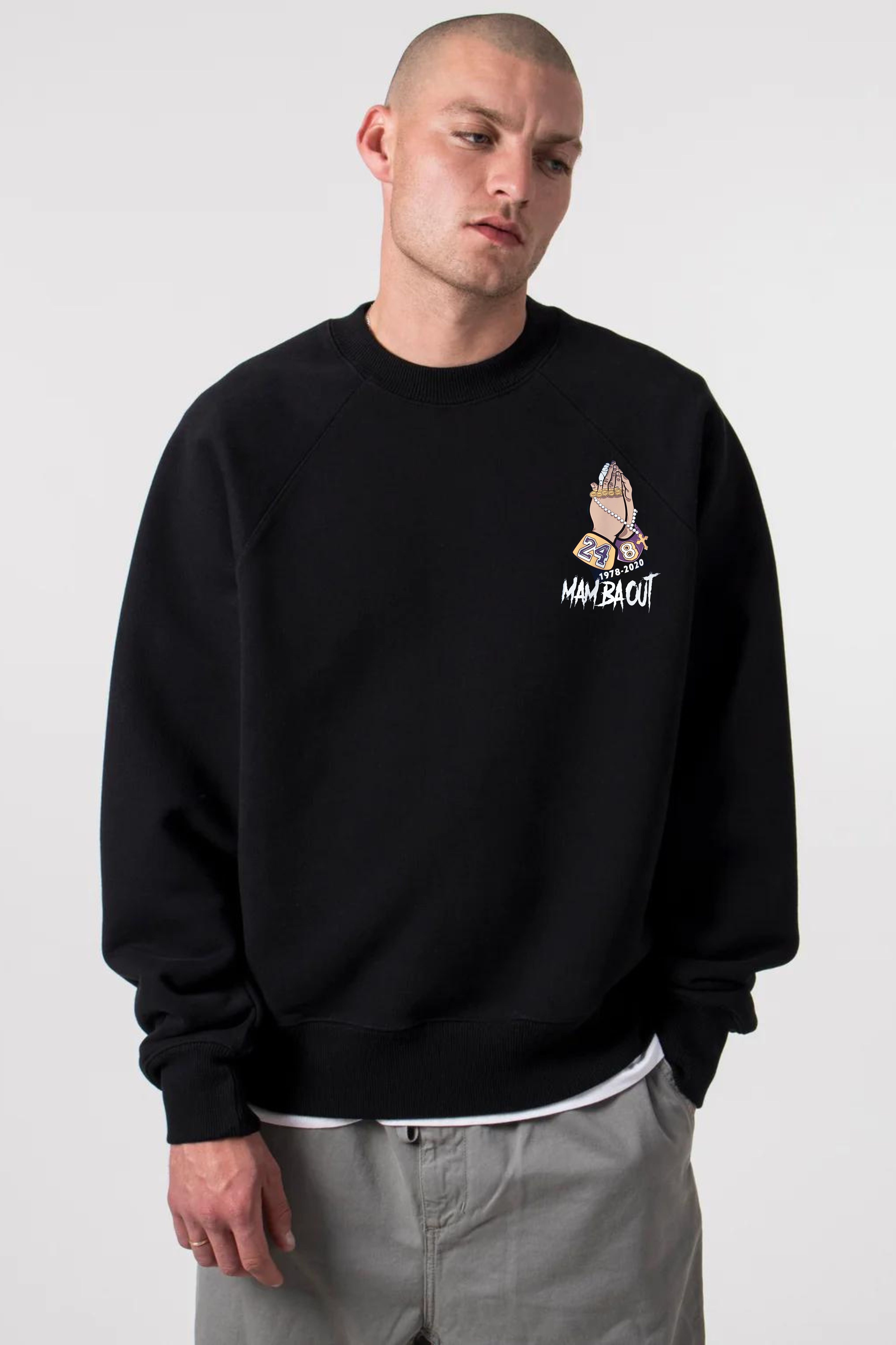 Toxic printed oversize sweatshirt