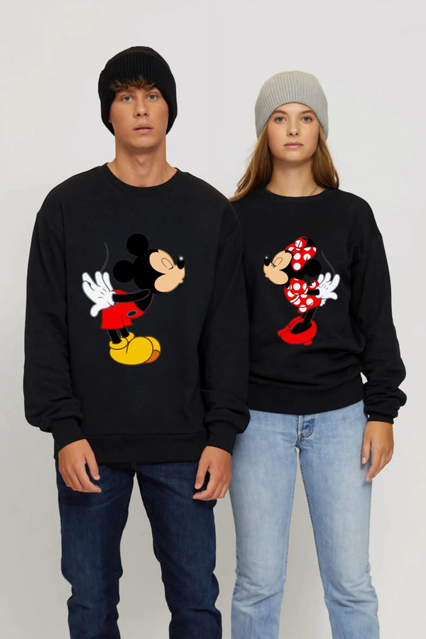 Oversize sweatshirt for couple