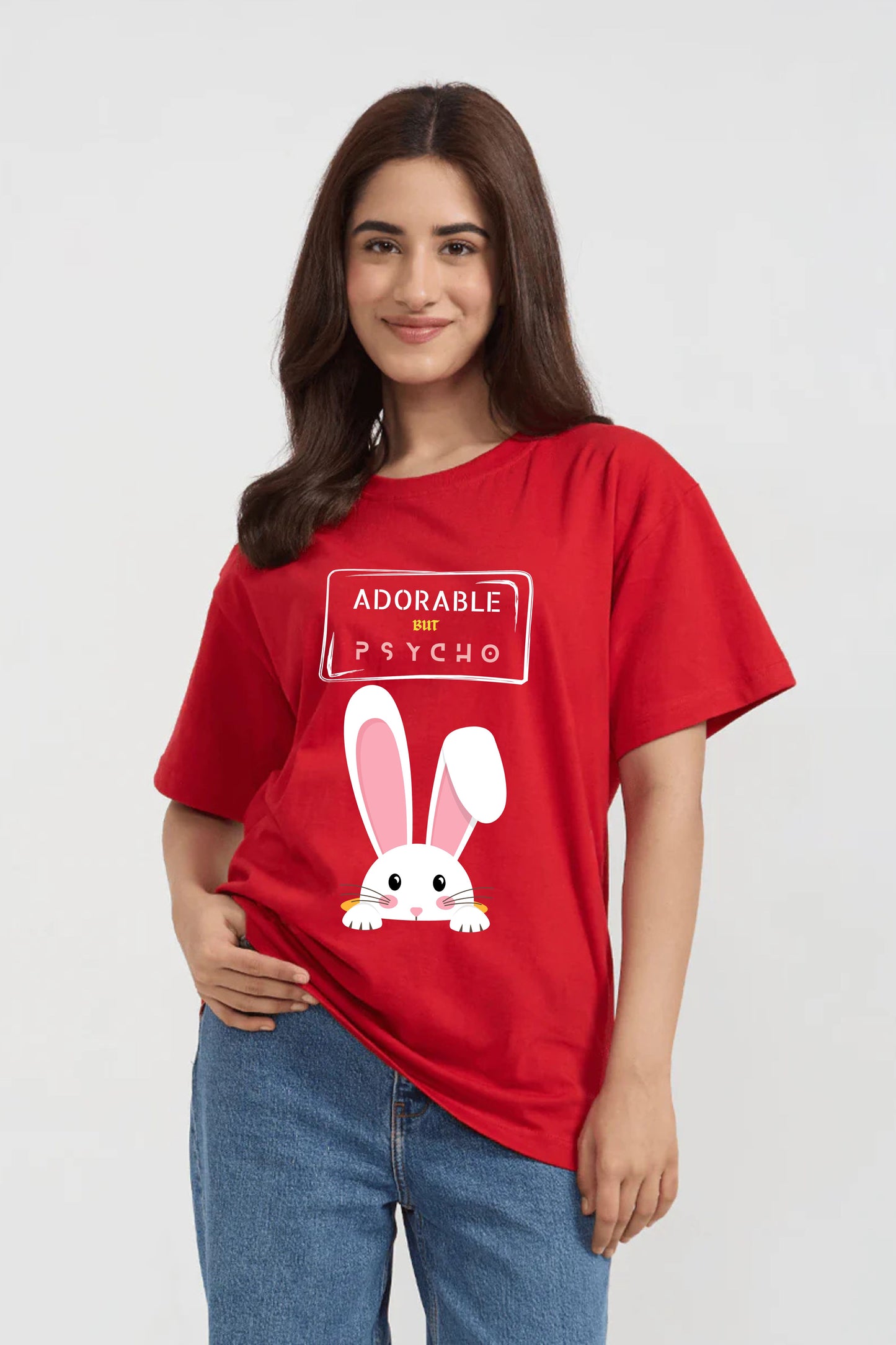 Adorable printed Oversized Tee