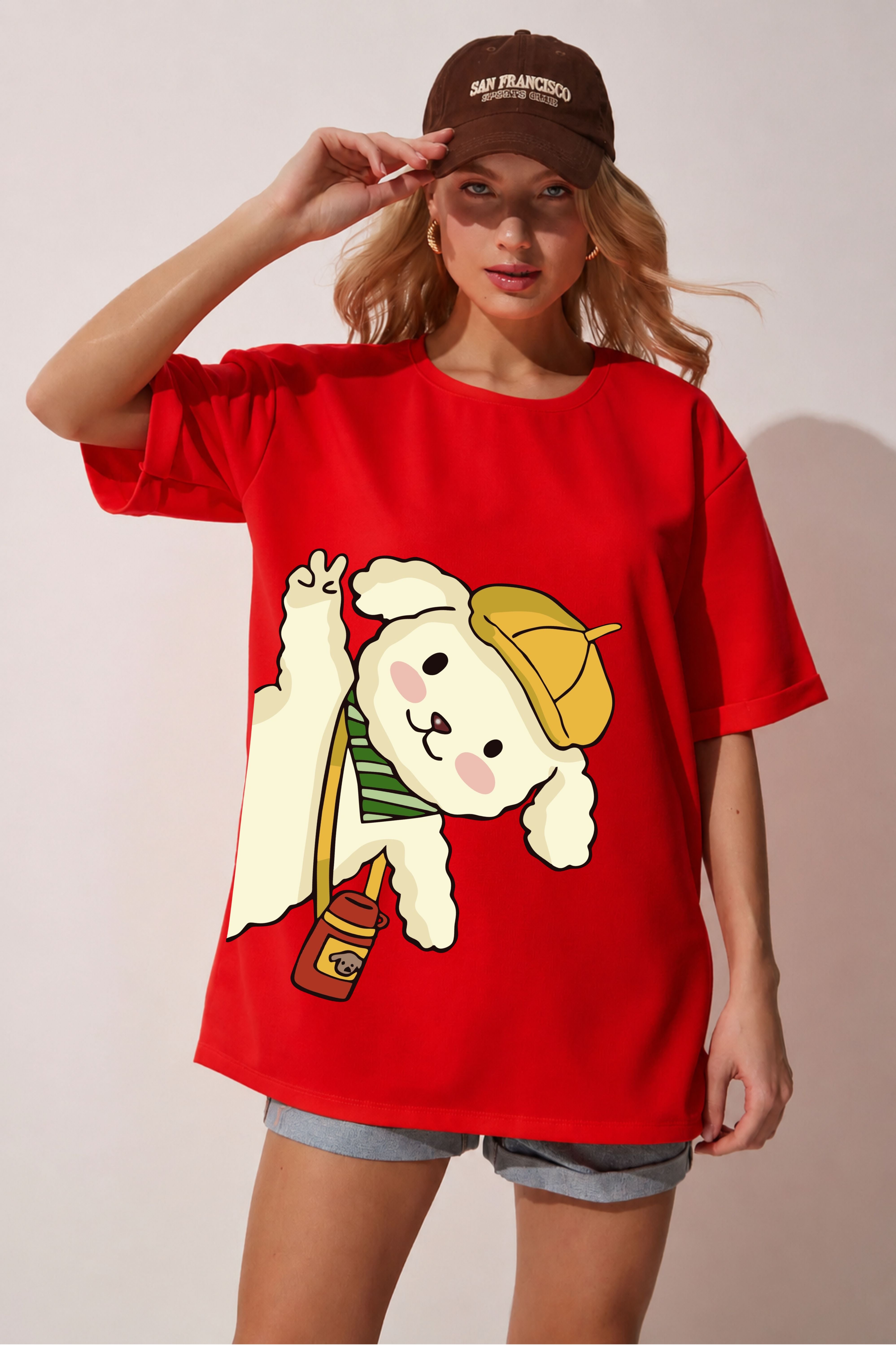 puffy me Printed Tshirt
