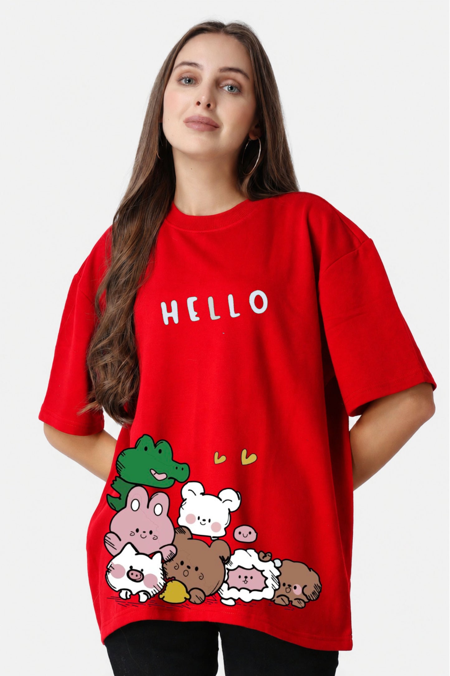 Hello Oversize T-shirt