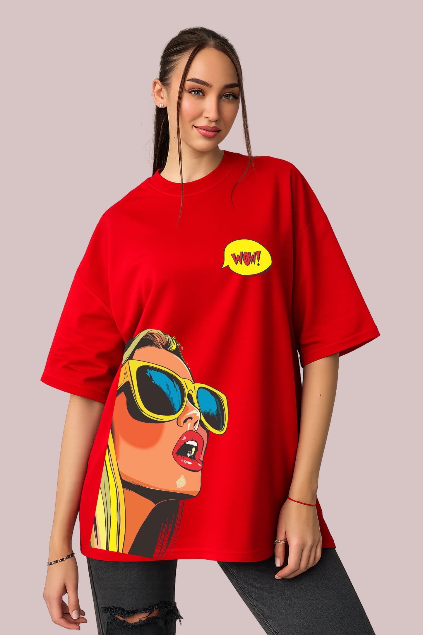 WOW printed Tshirt