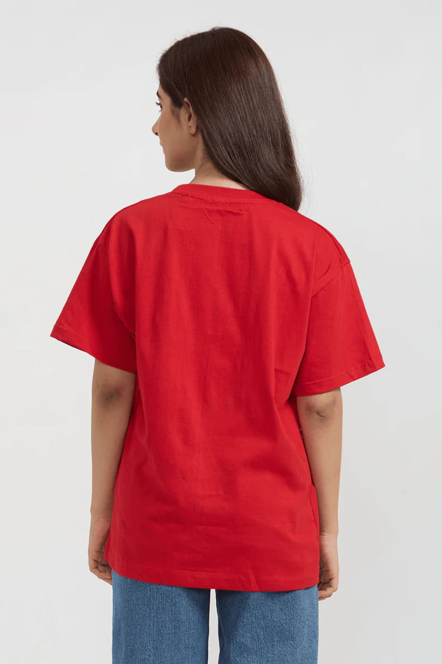 Cashless Oversize Printed Tee