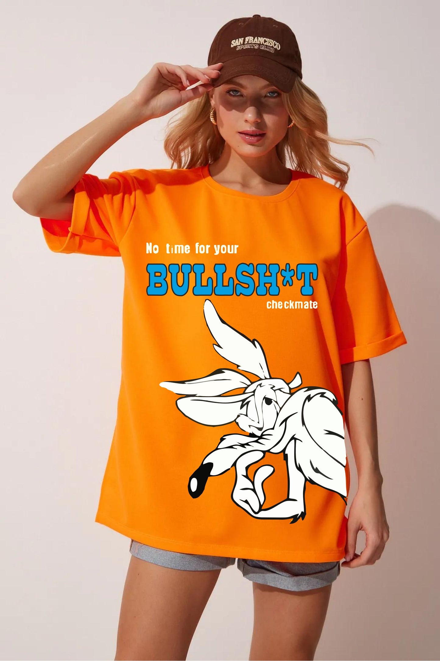 Bullshit Checkmate Oversize t-shirt