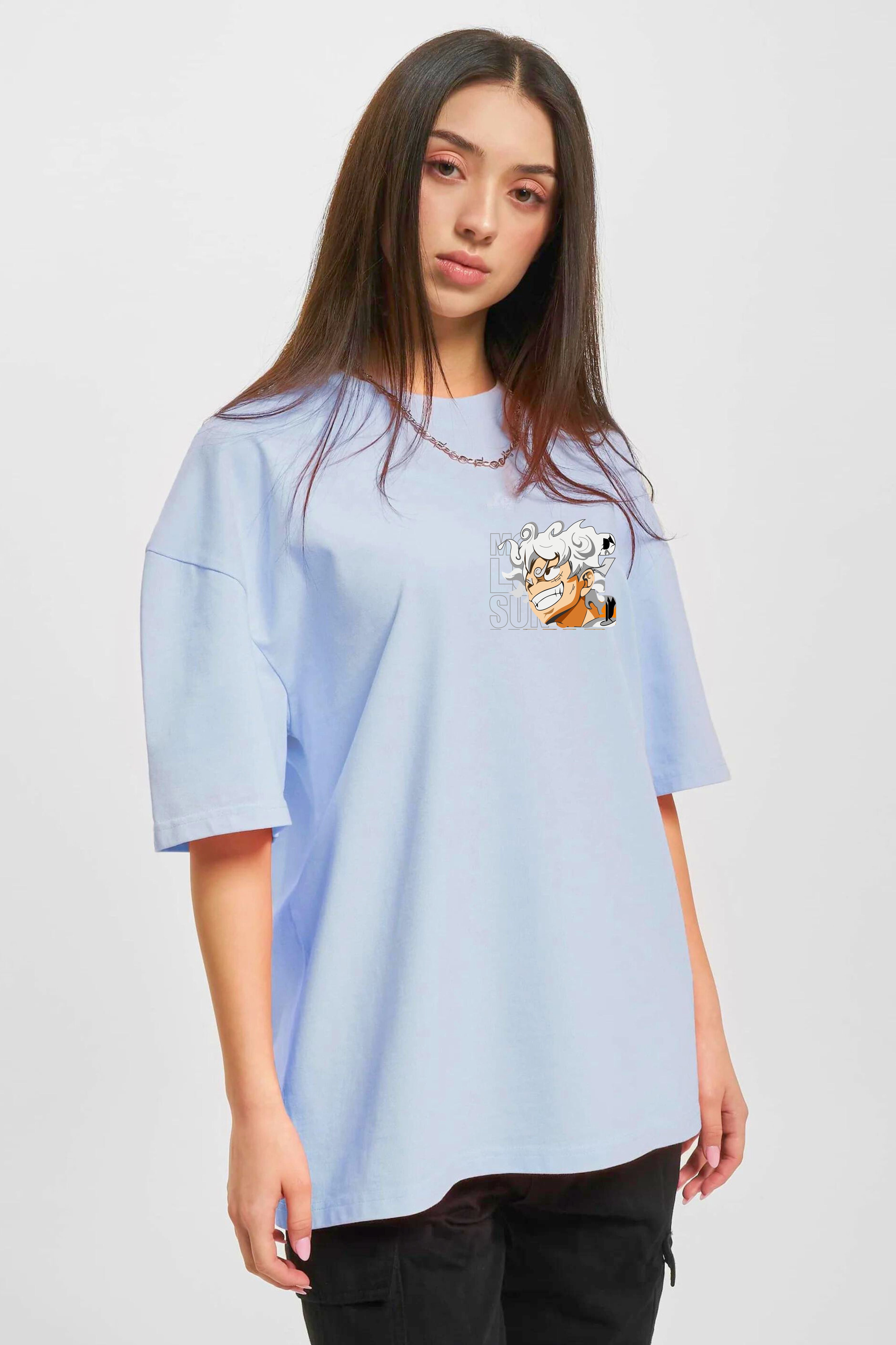 Anime printed oversize T-shIrt