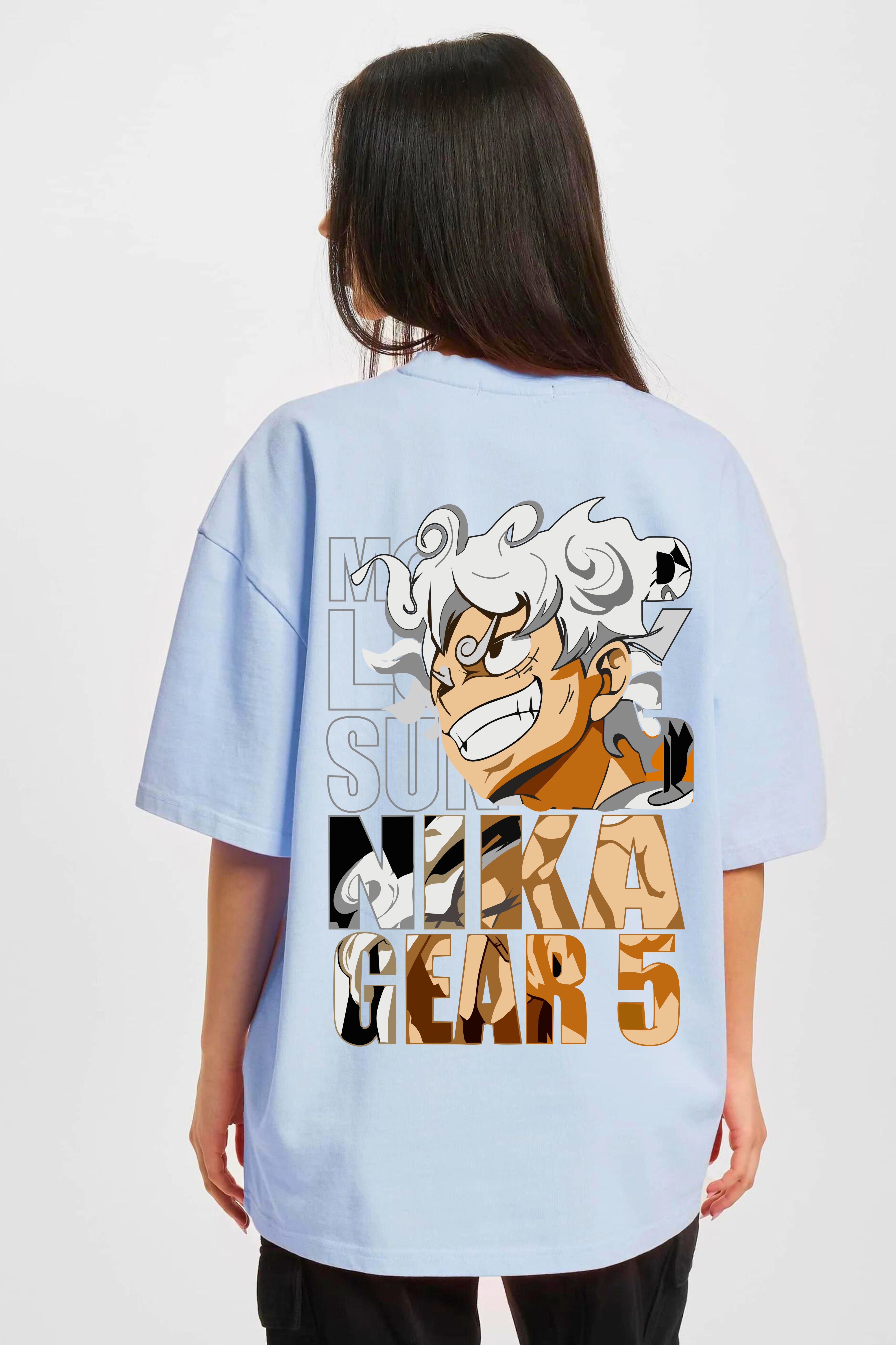 Anime printed oversize T-shIrt