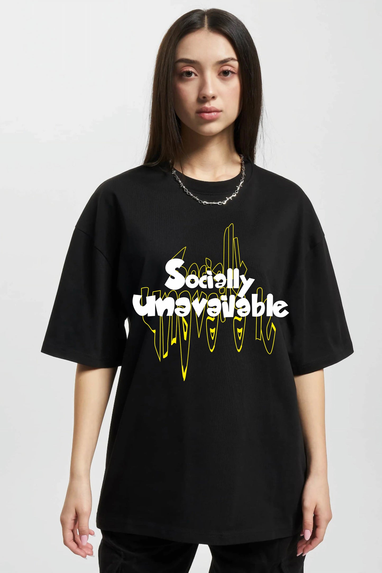 Socially Oversize T-shirt for women
