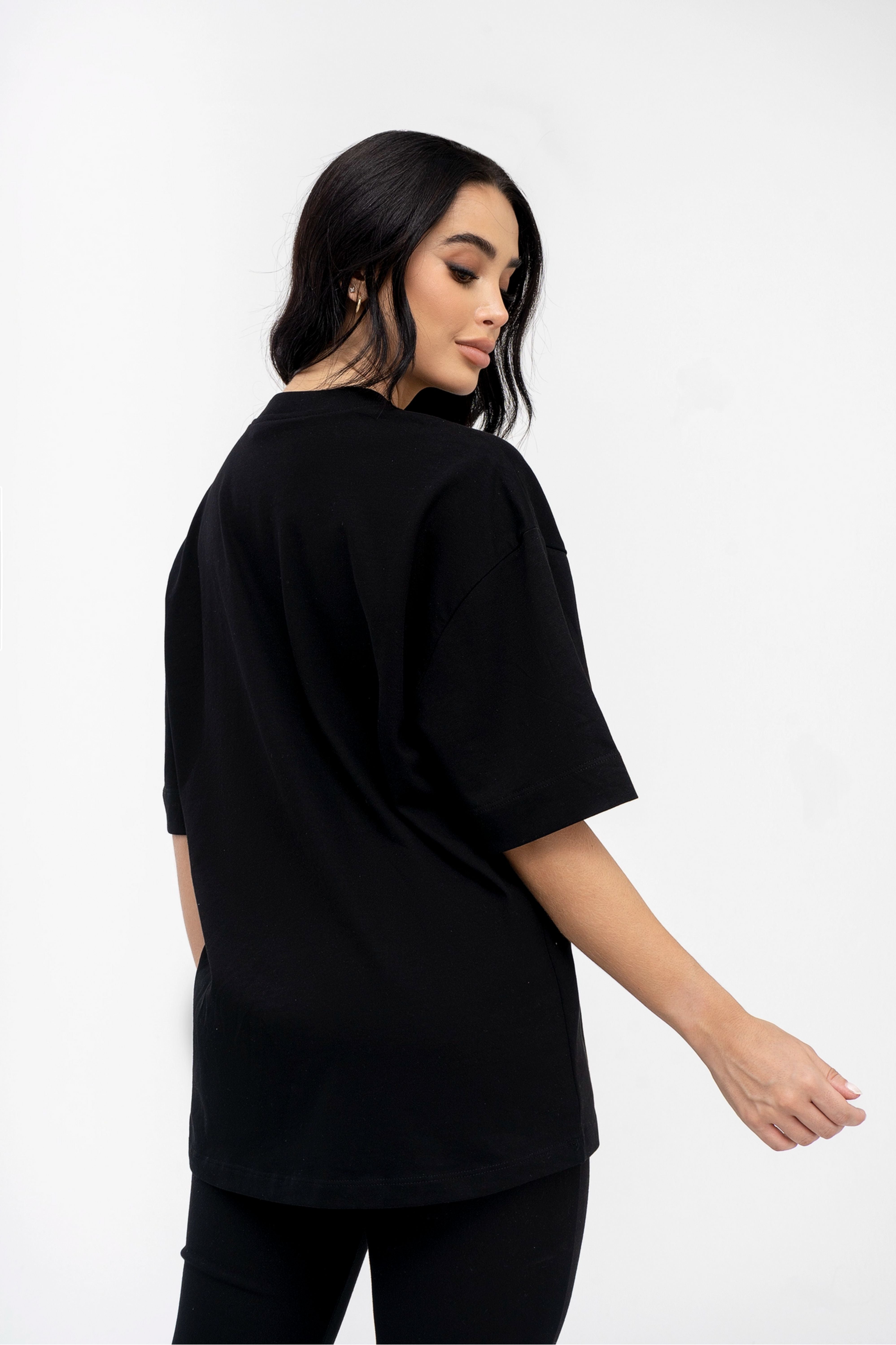 Animal Printed Oversize Tee