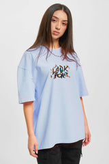 I can fly oversize printed T-shirt