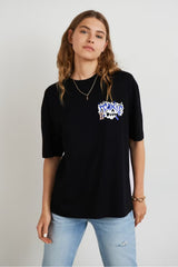 Toxic Tonic Printed Oversized  T-shirt