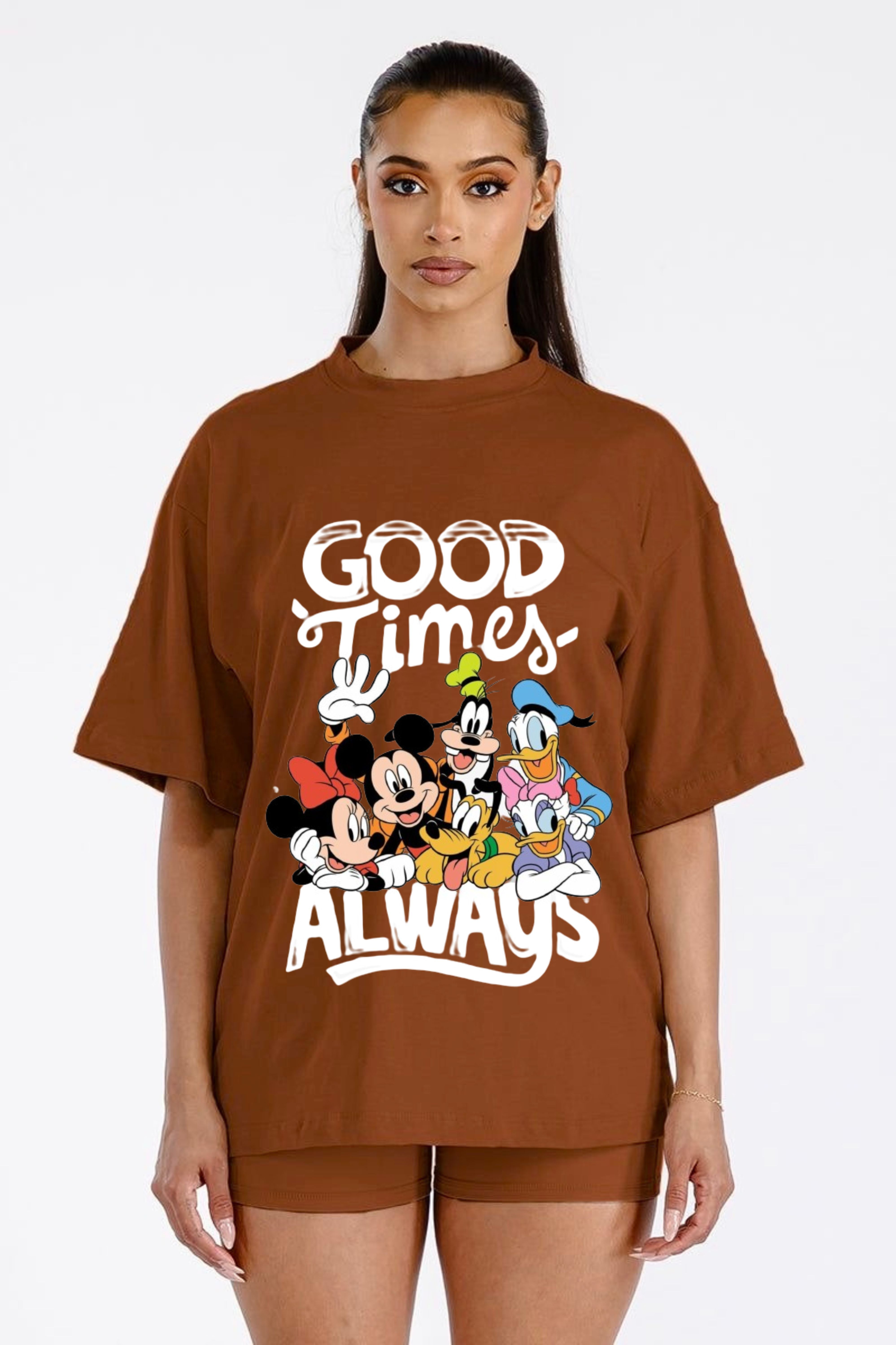 Good time always Printed T-shirt