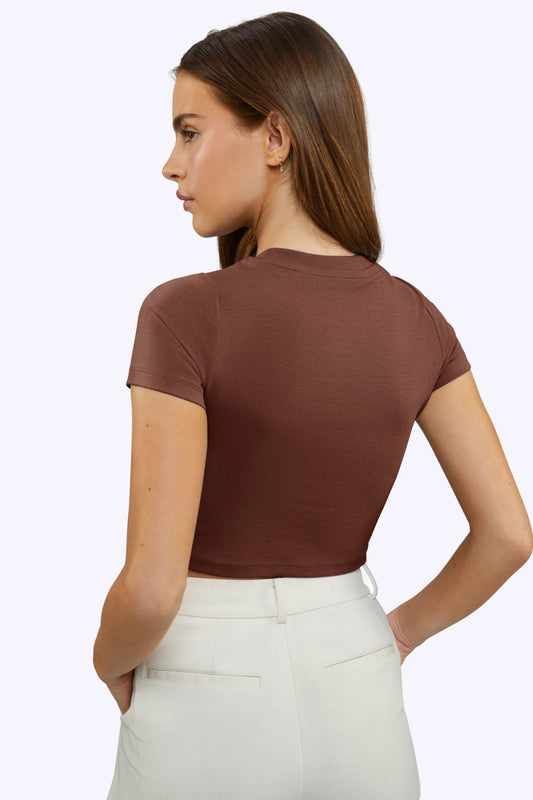Crop: EXCUSE ME TEE