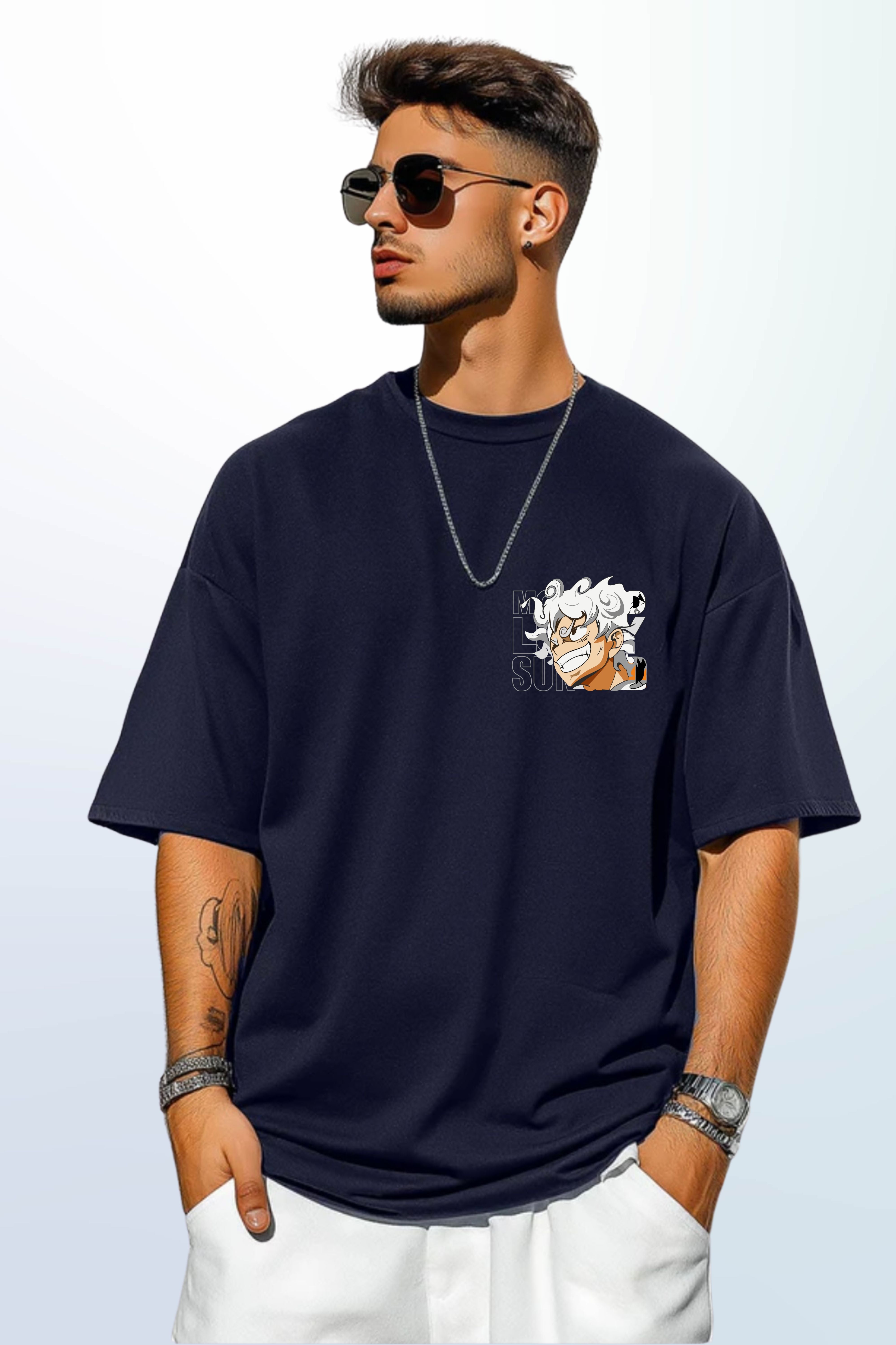 Anime Printed Oversize Tshirt