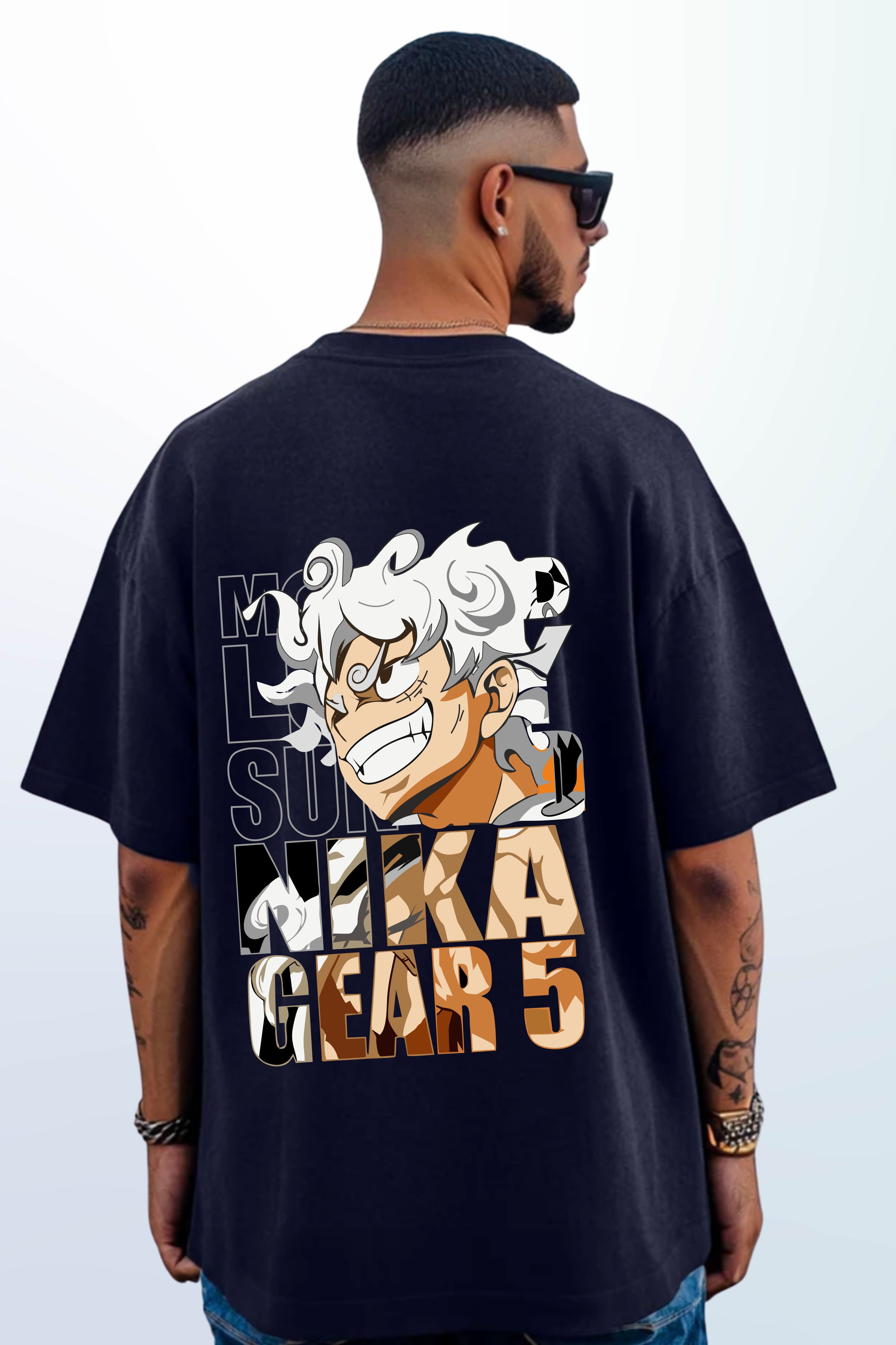 Anime Printed Oversize Tshirt