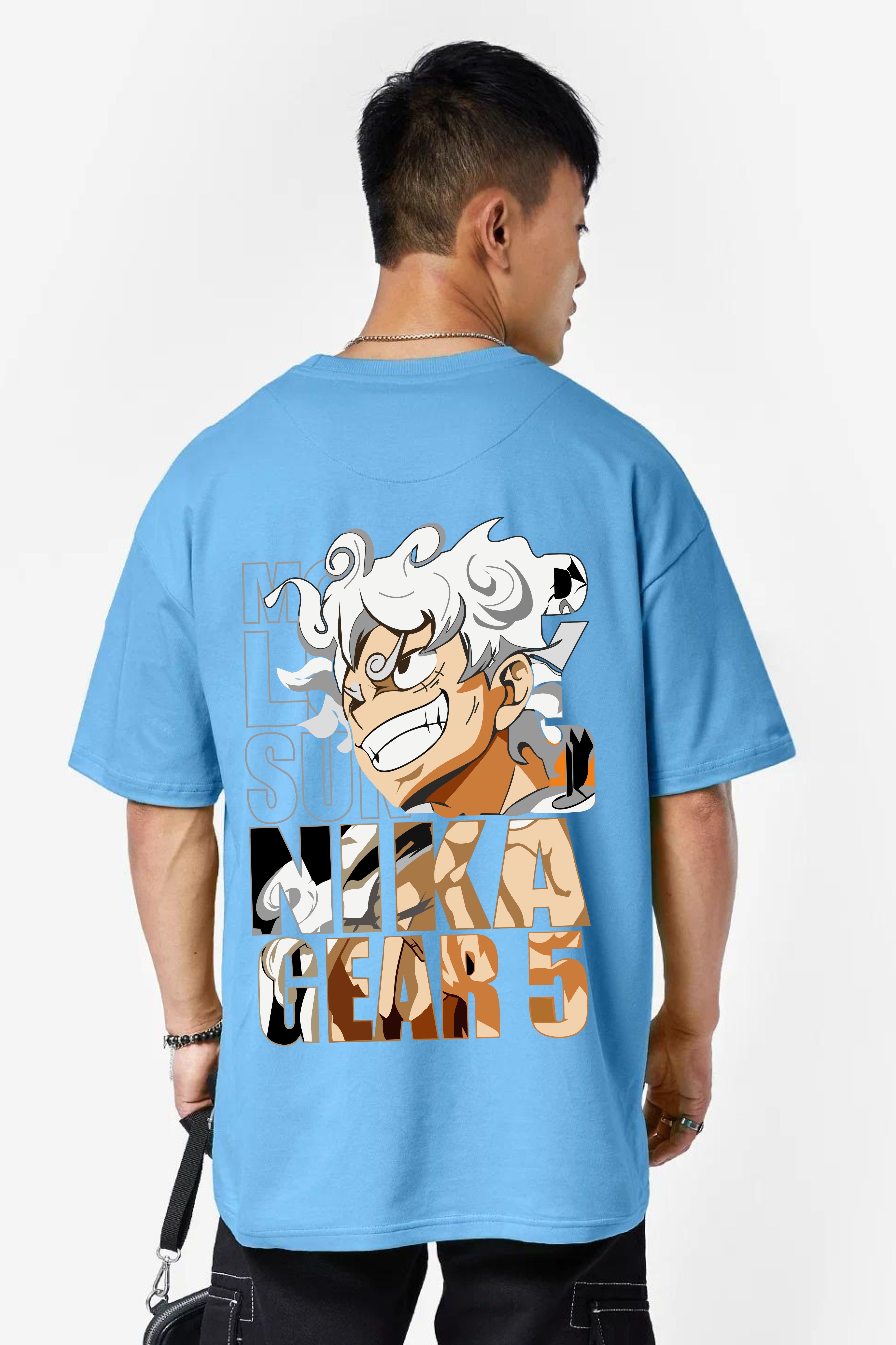 Anime Printed Oversize Tshirt