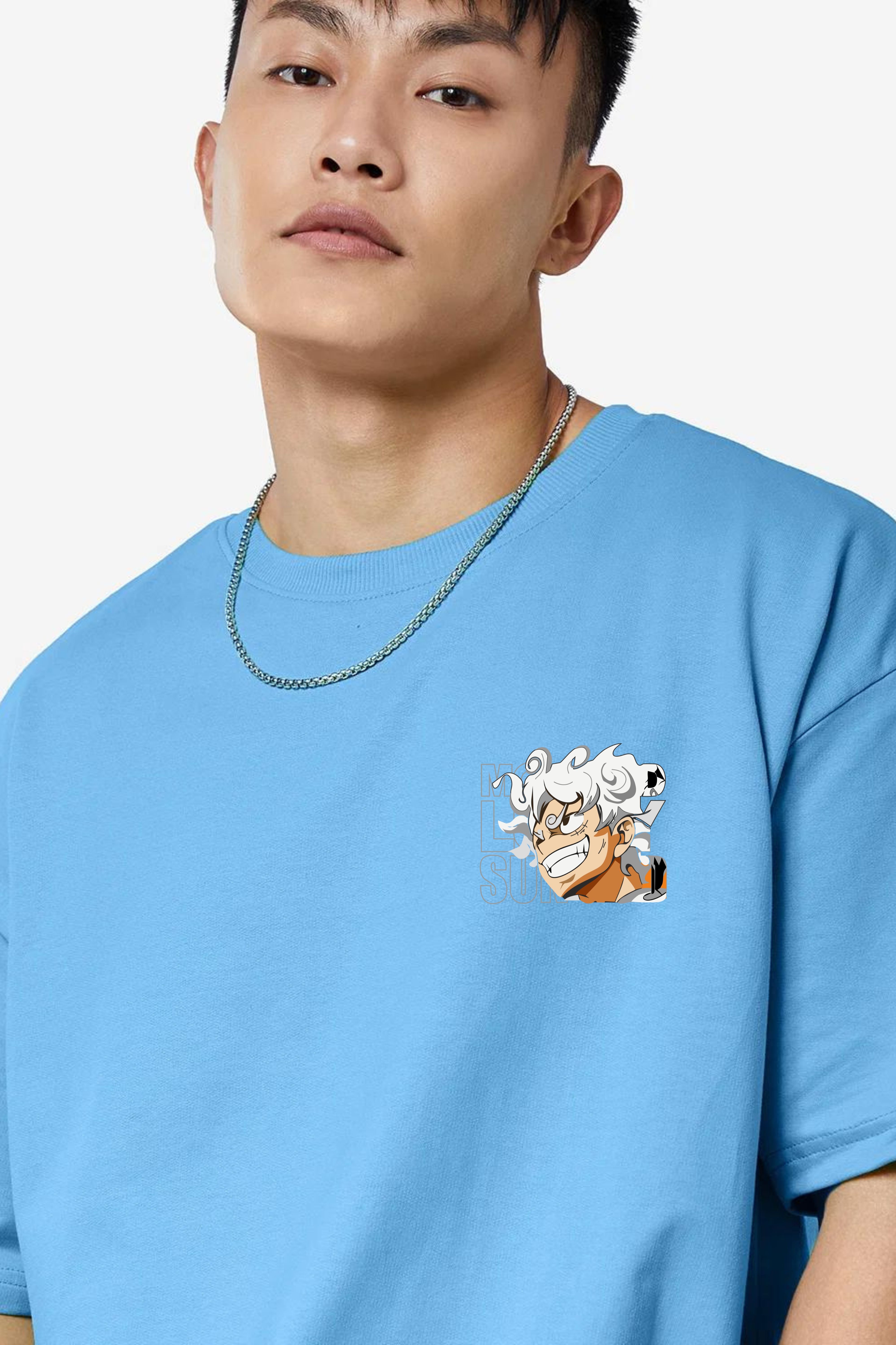 Anime Printed Oversize Tshirt
