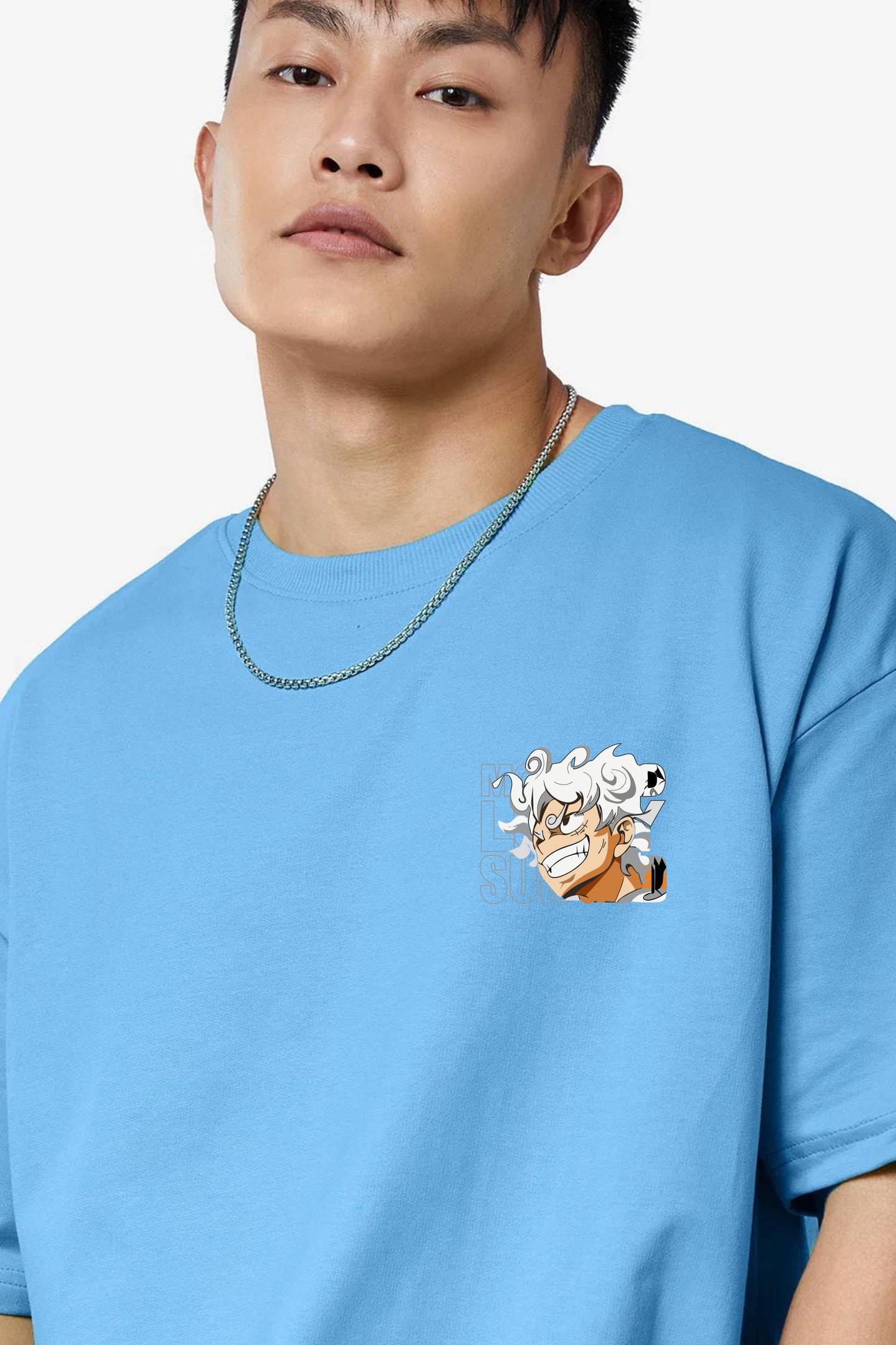 Anime Printed Oversize Tshirt