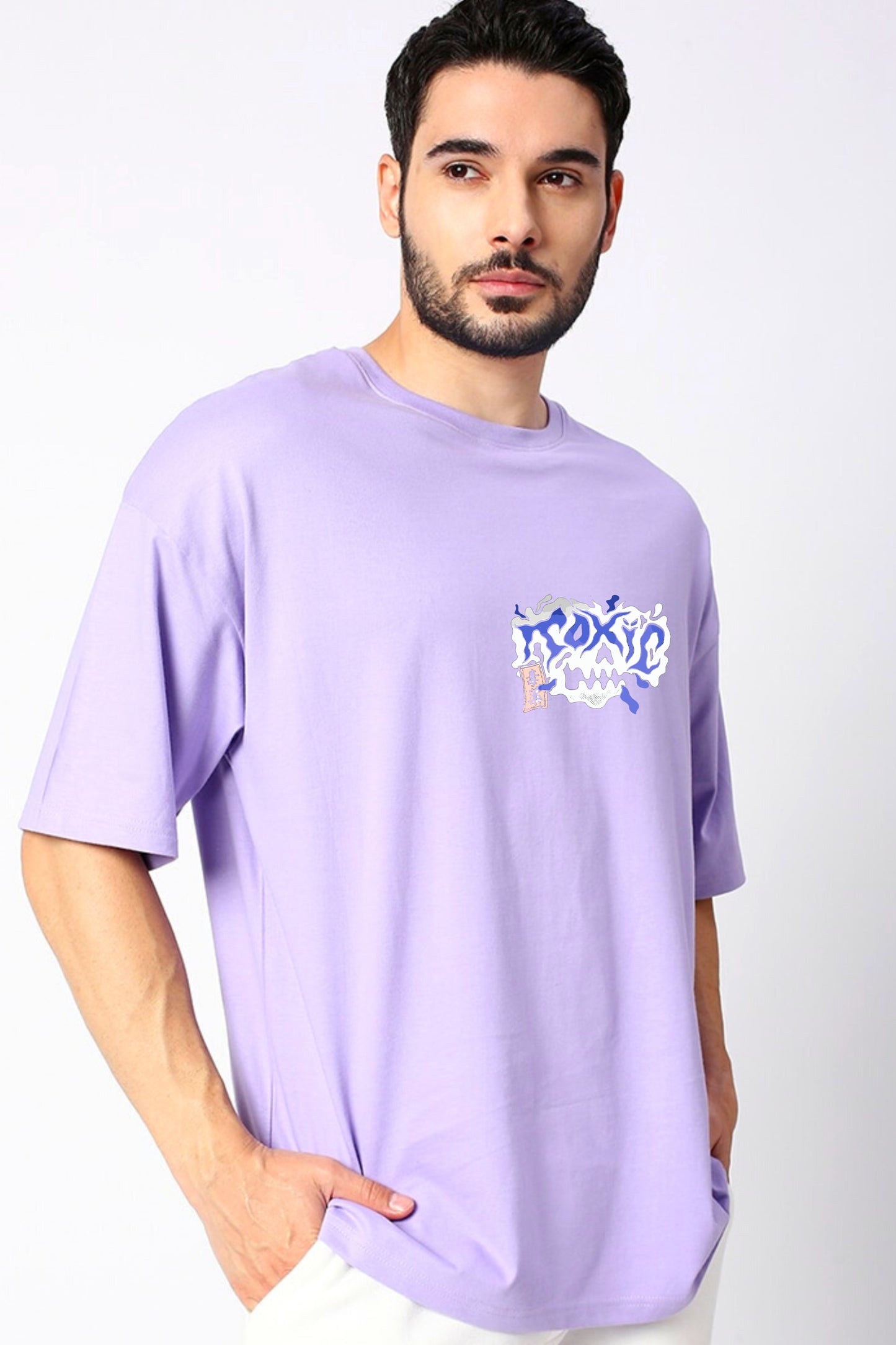 Toxic Printed Oversize T-shirt