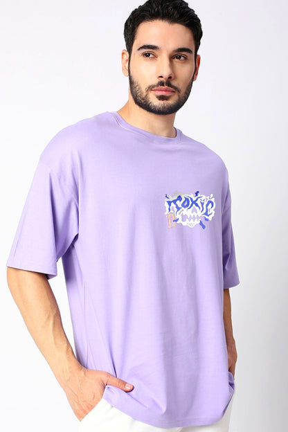 Toxic Printed Oversize T-shirt