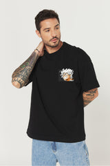 Anime Printed Oversize Tshirt