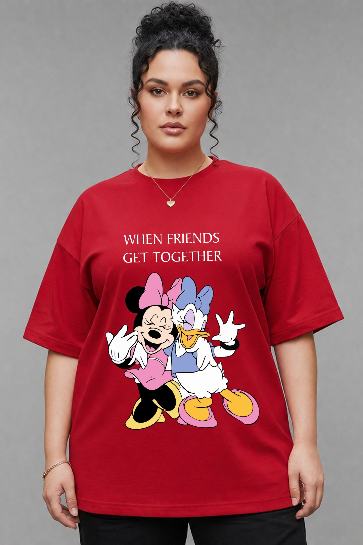 Friends Oversize Plus Tee