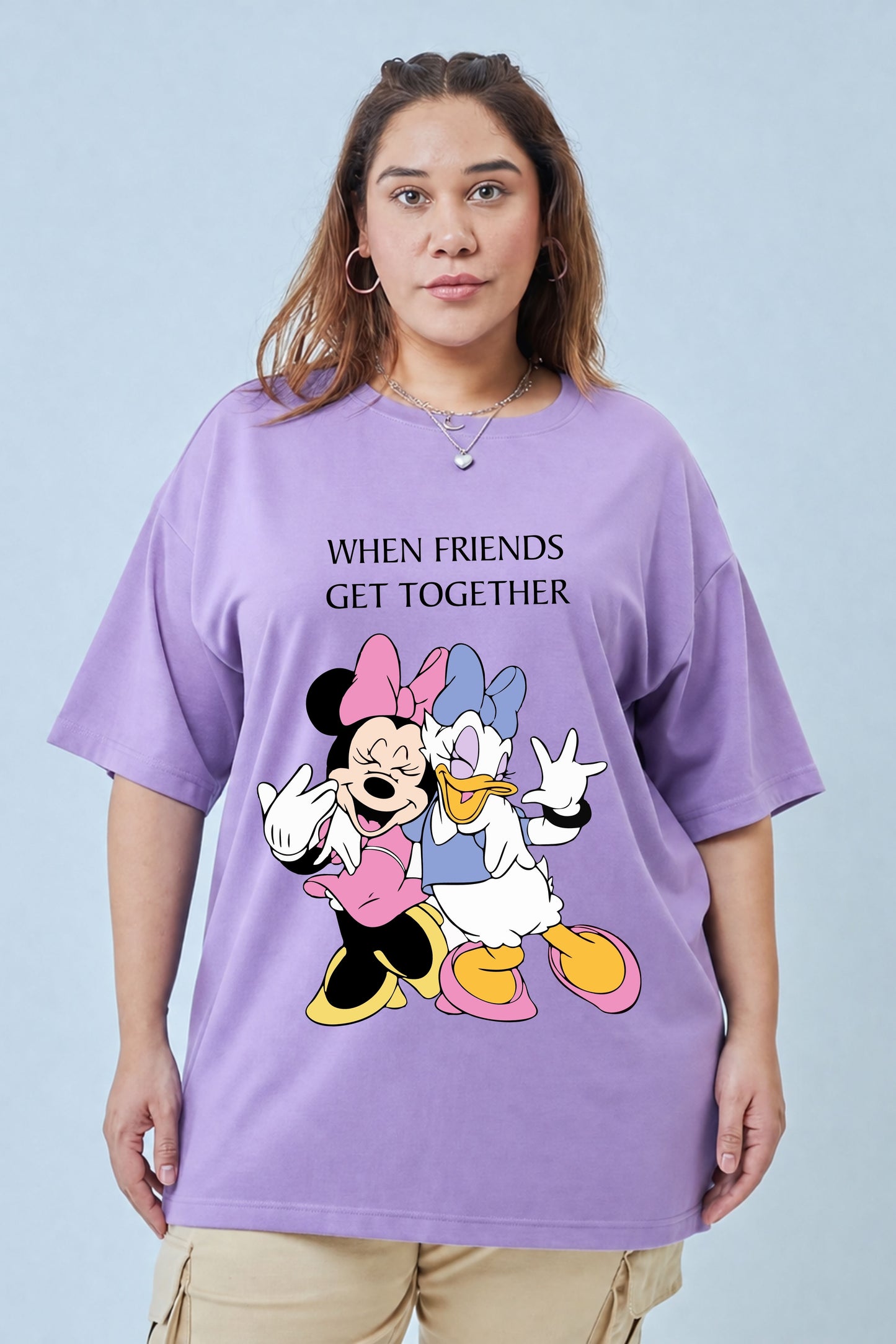 Friends Oversize Plus Tee