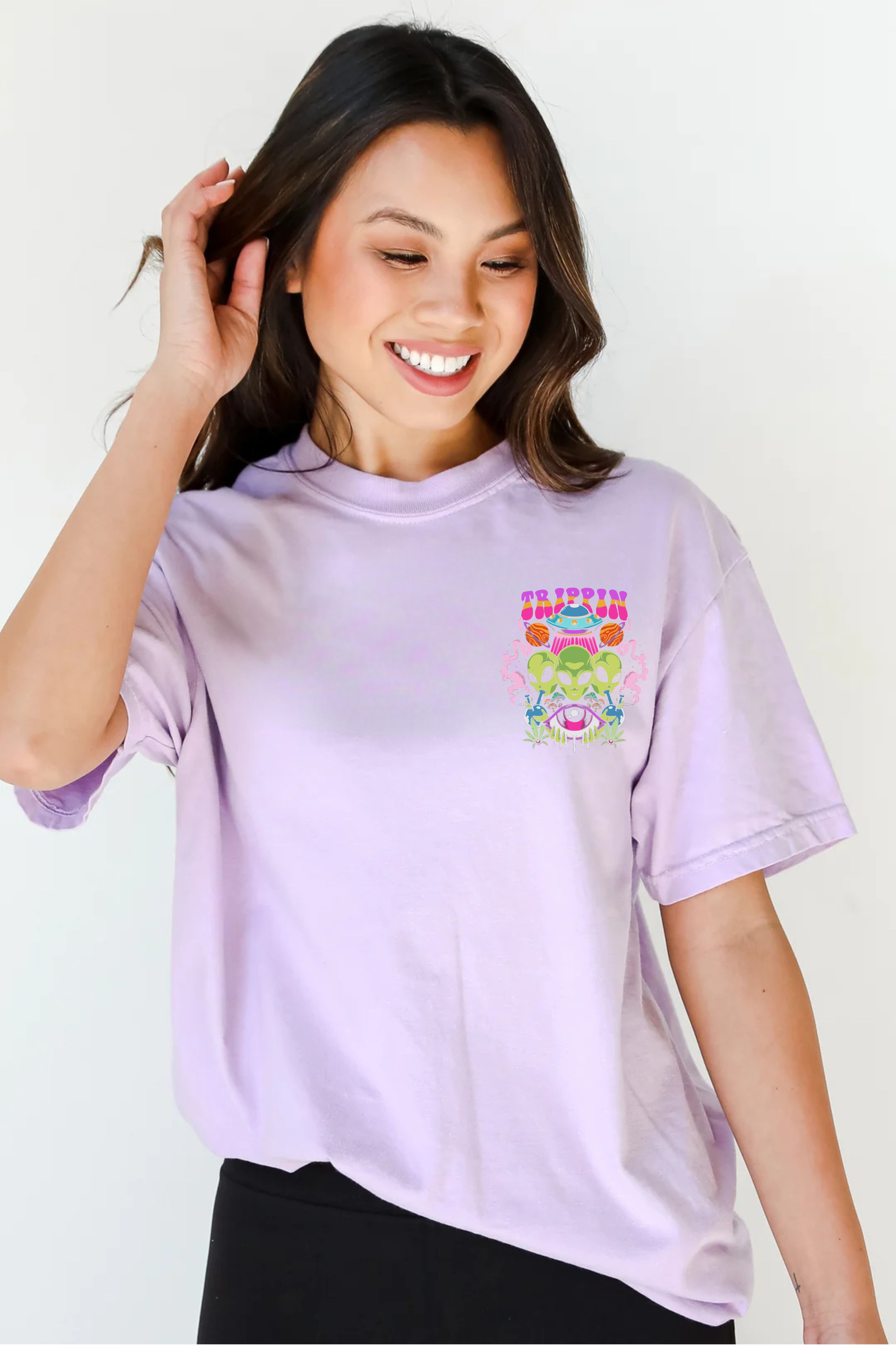 Trippinggggg Oversized T-shirt for women